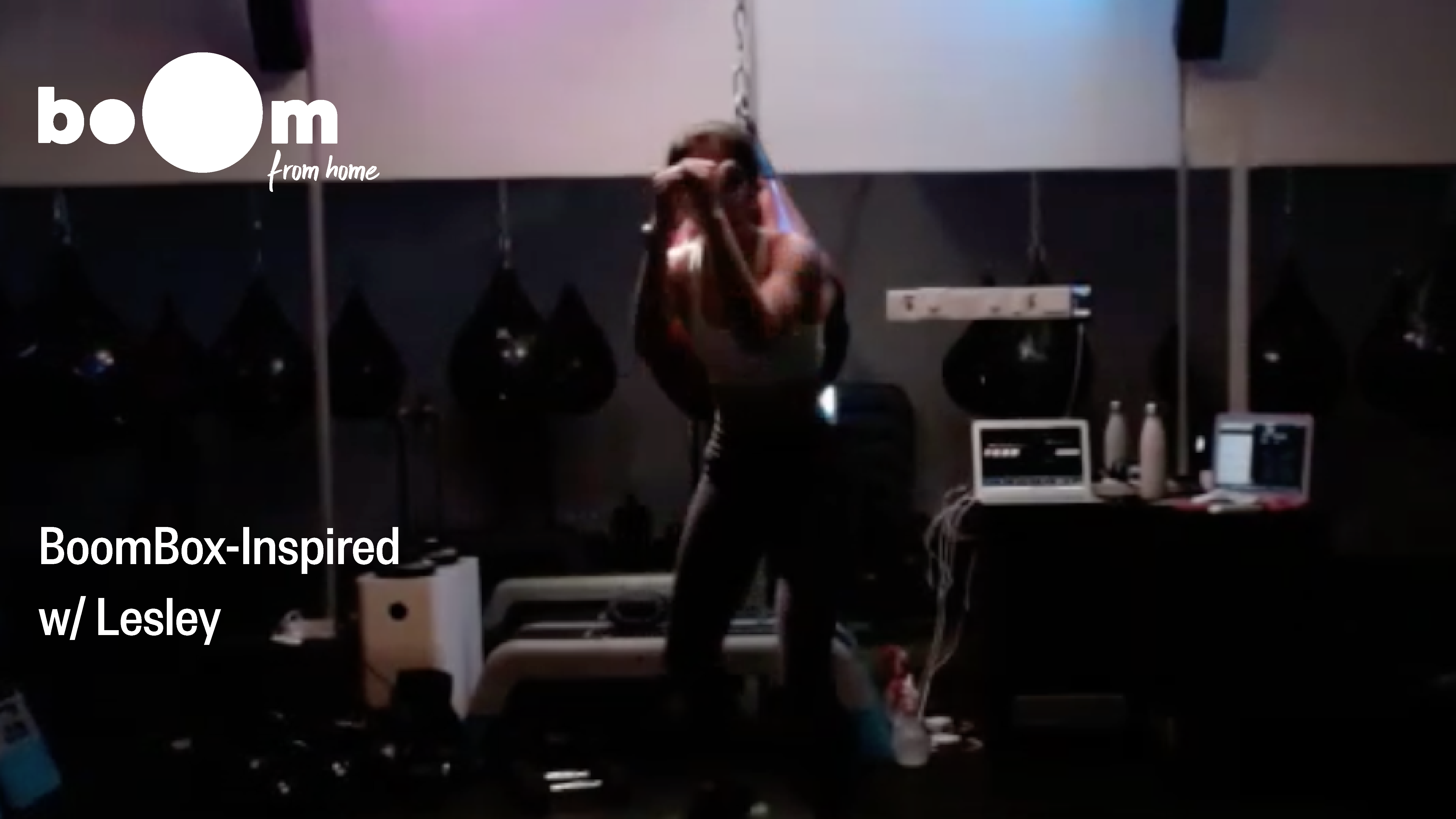 BoomBox-Inspired Workout with Lesley [7 August]