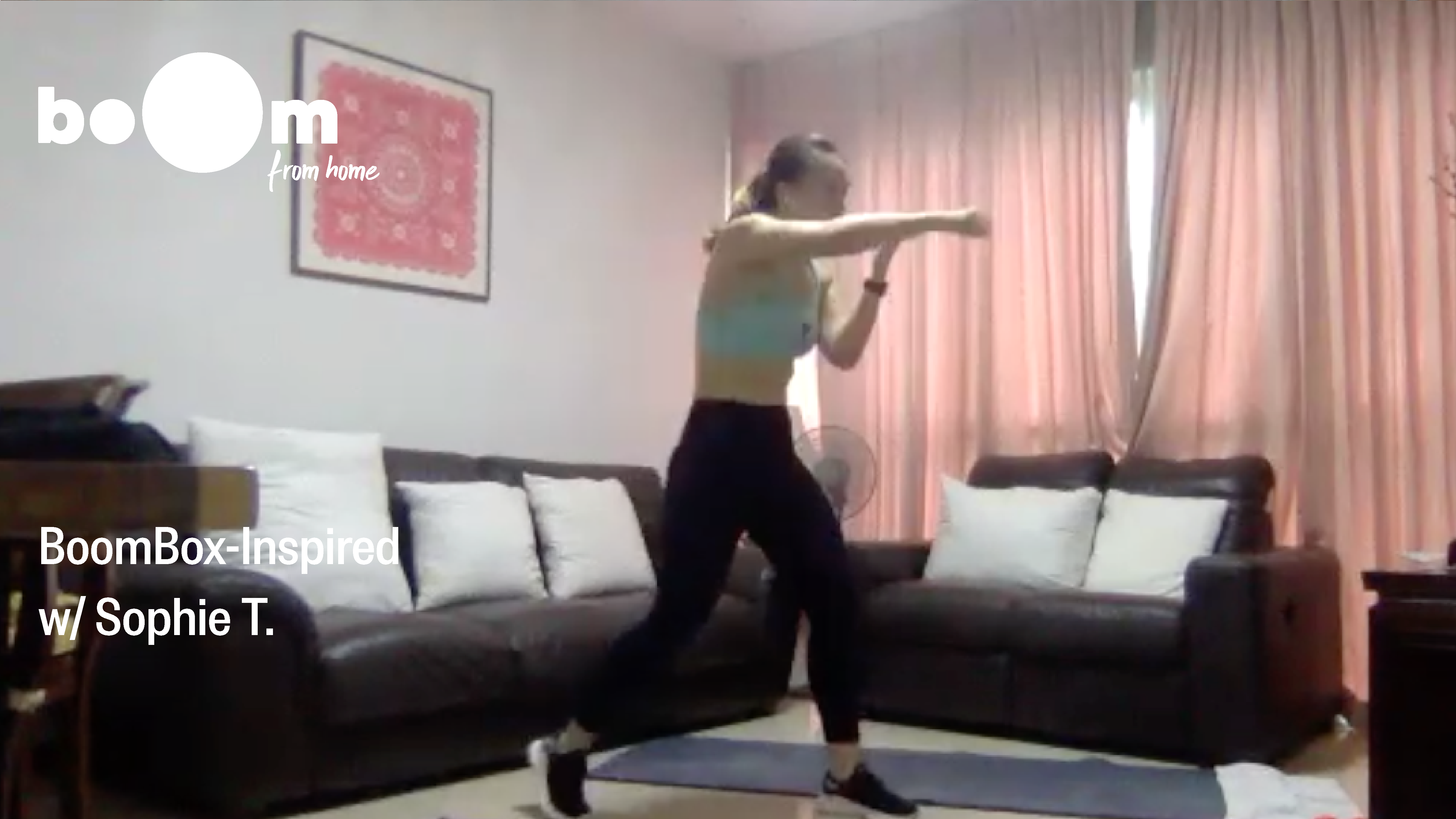 BoomBox-Inspired Workout with Sophie T. [25 May]