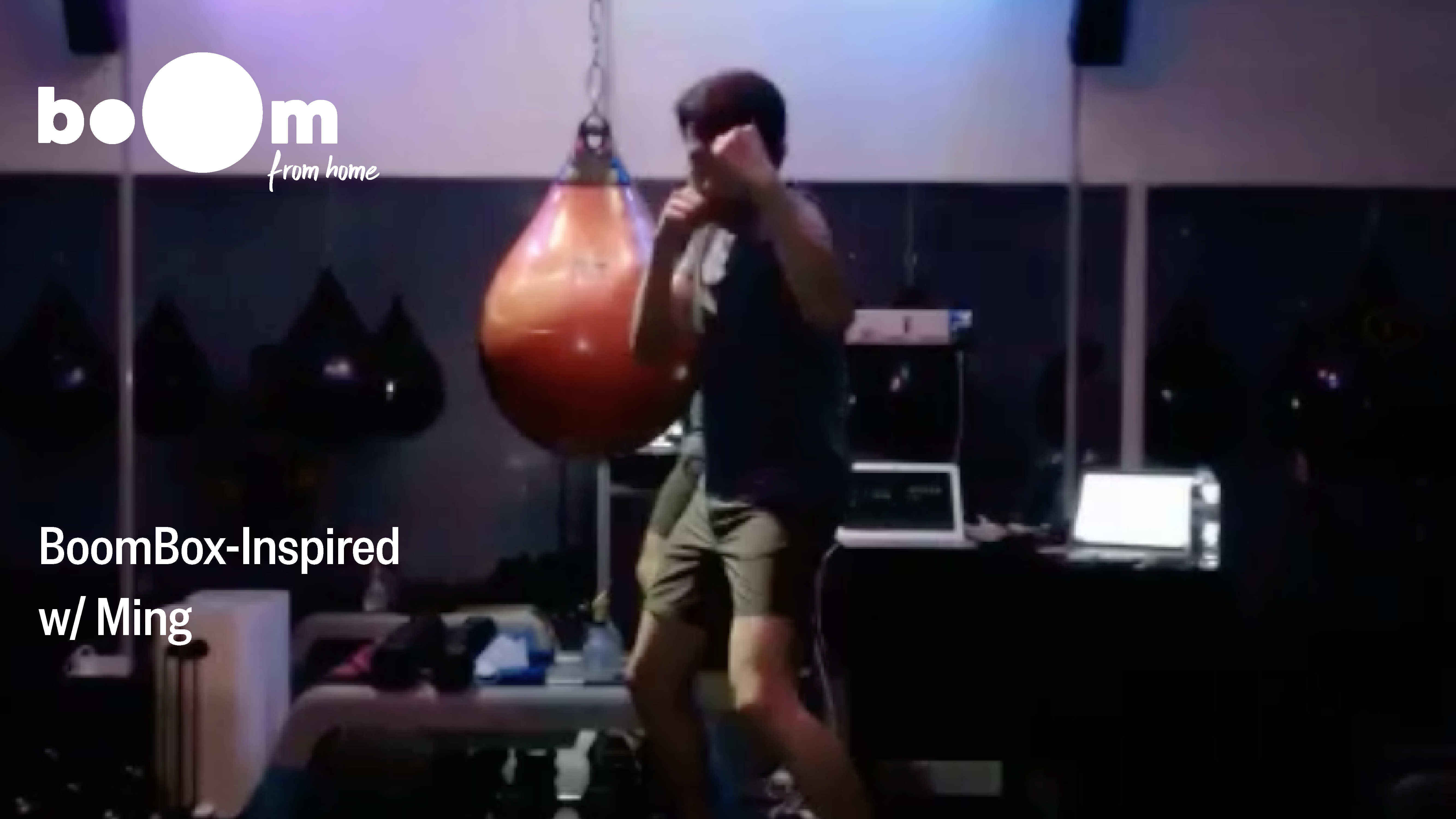 BoomBox-Inspired Workout with Ming [21 August]