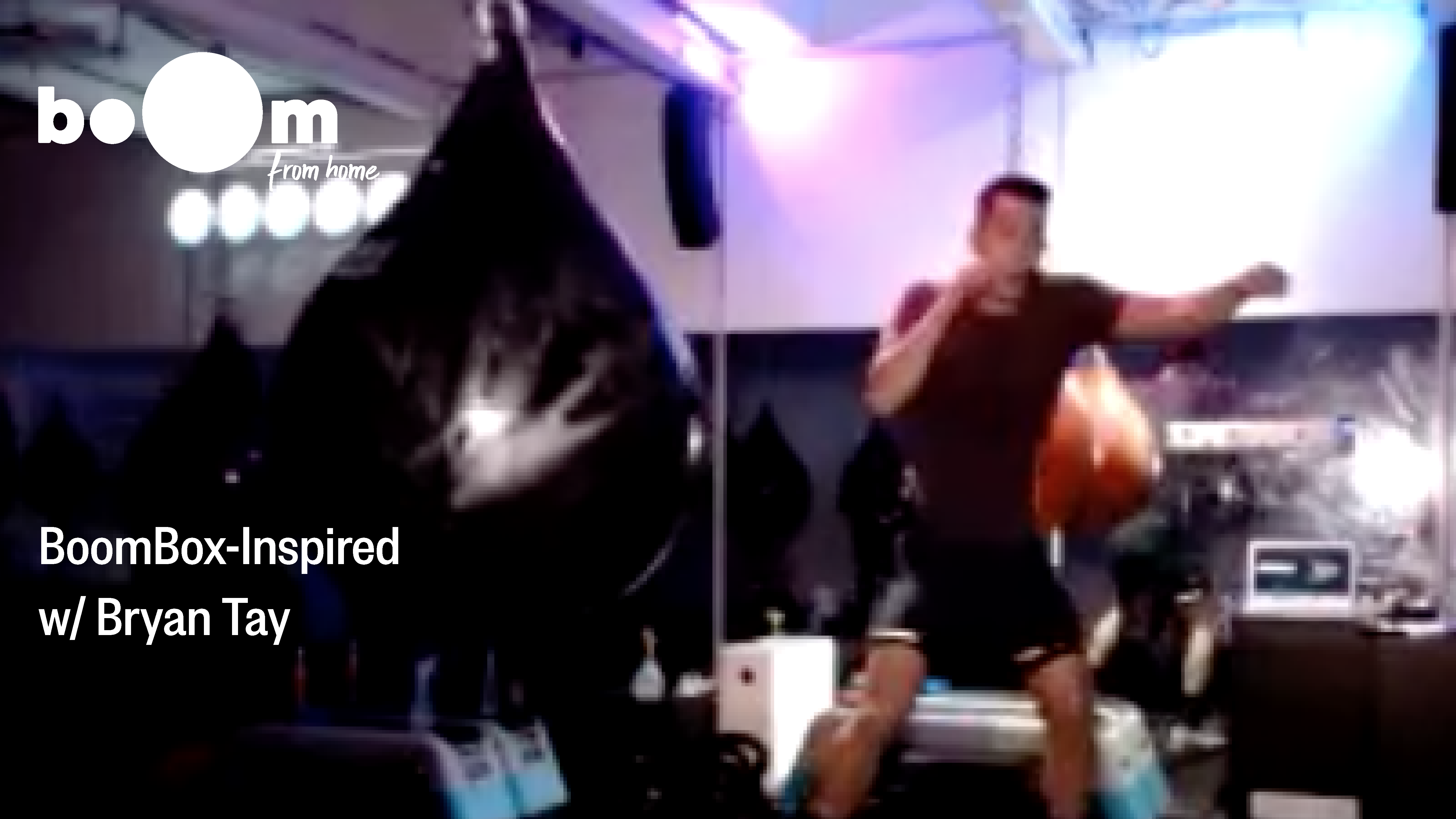 BoomBox-Inspired Workout with Bryan Tay [23 December]