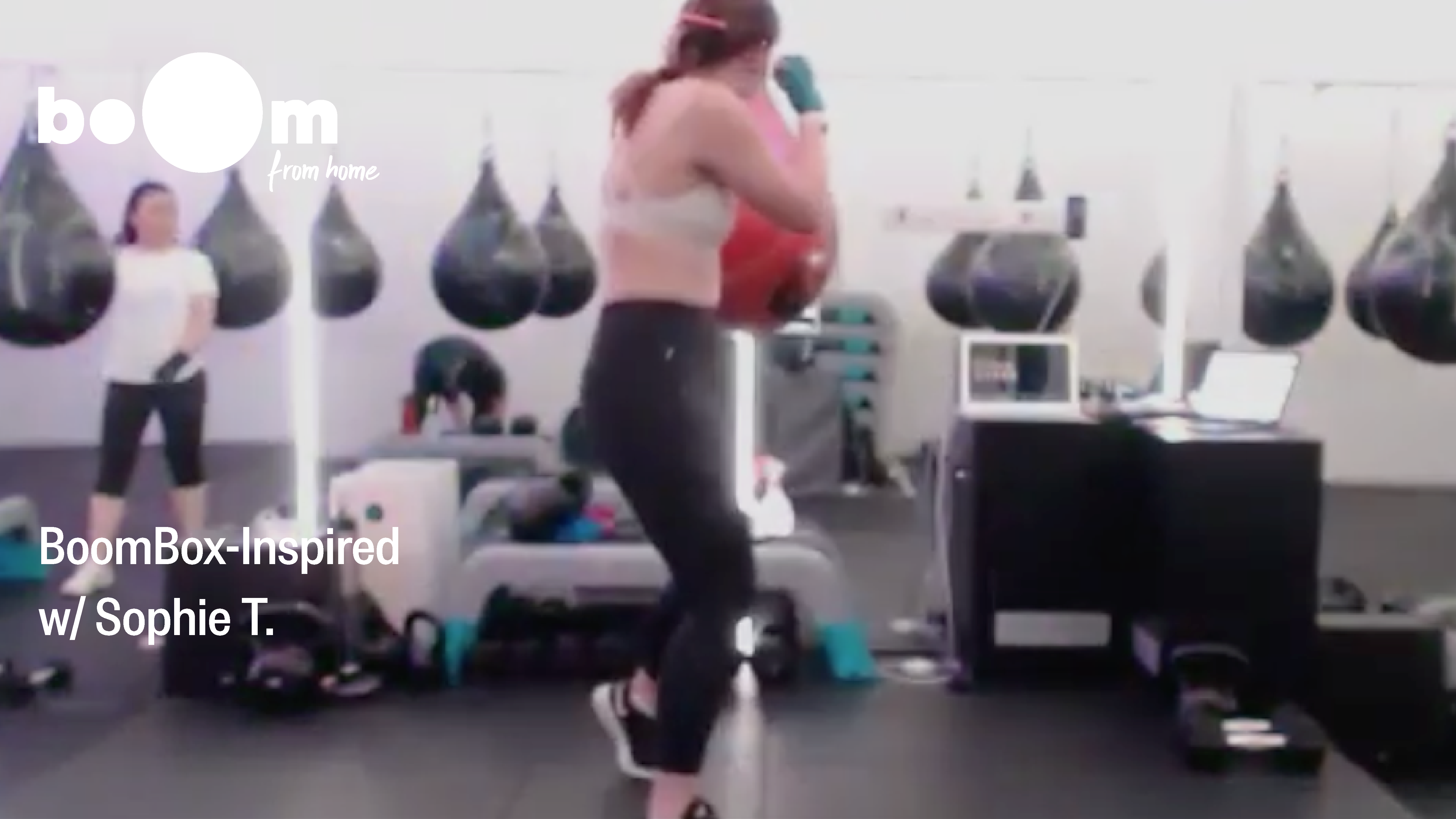 BoomBox-Inspired Workout with Sophie T. [11 August]