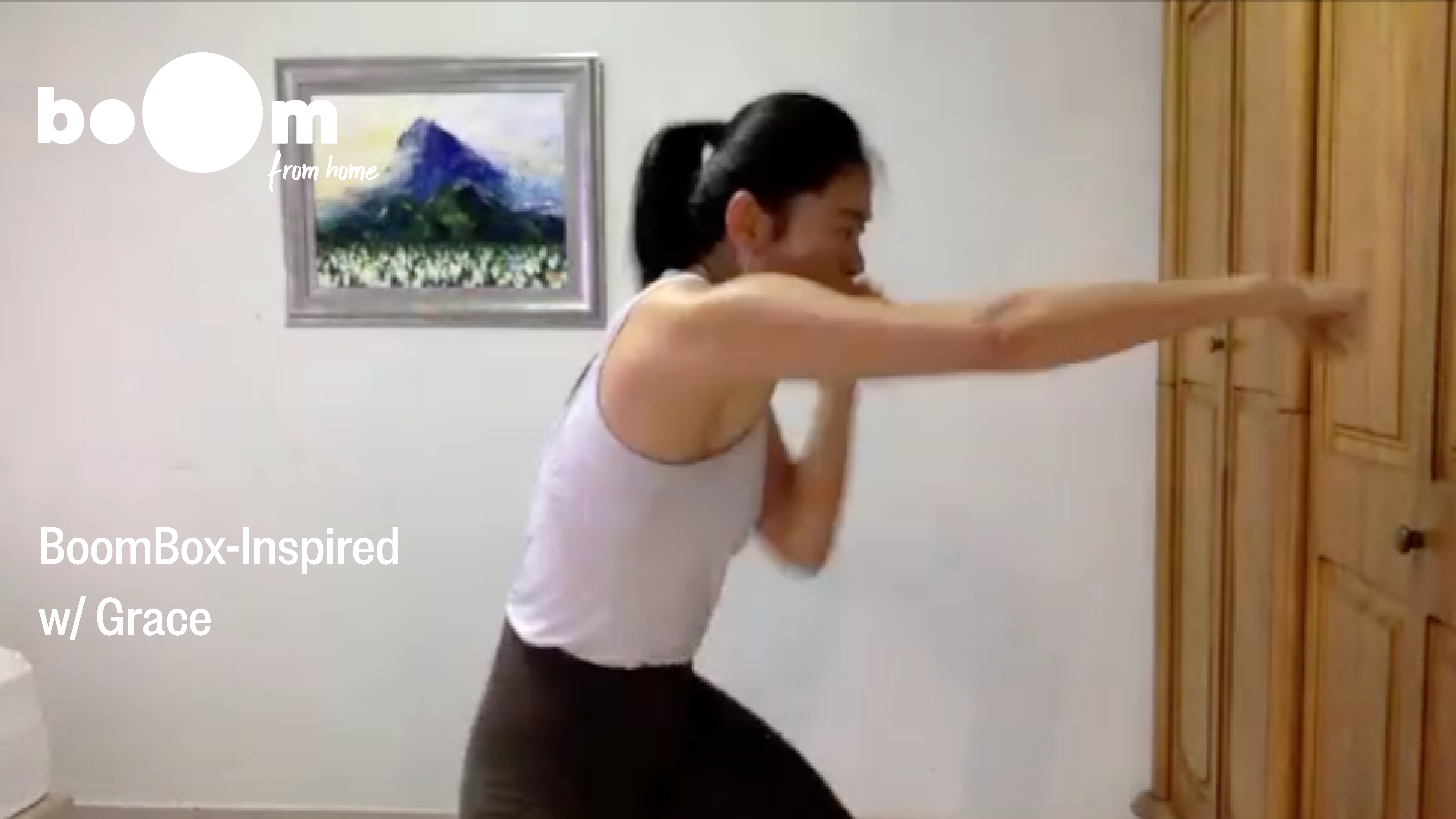 BoomBox-Inspired Workout with Grace [30 May]