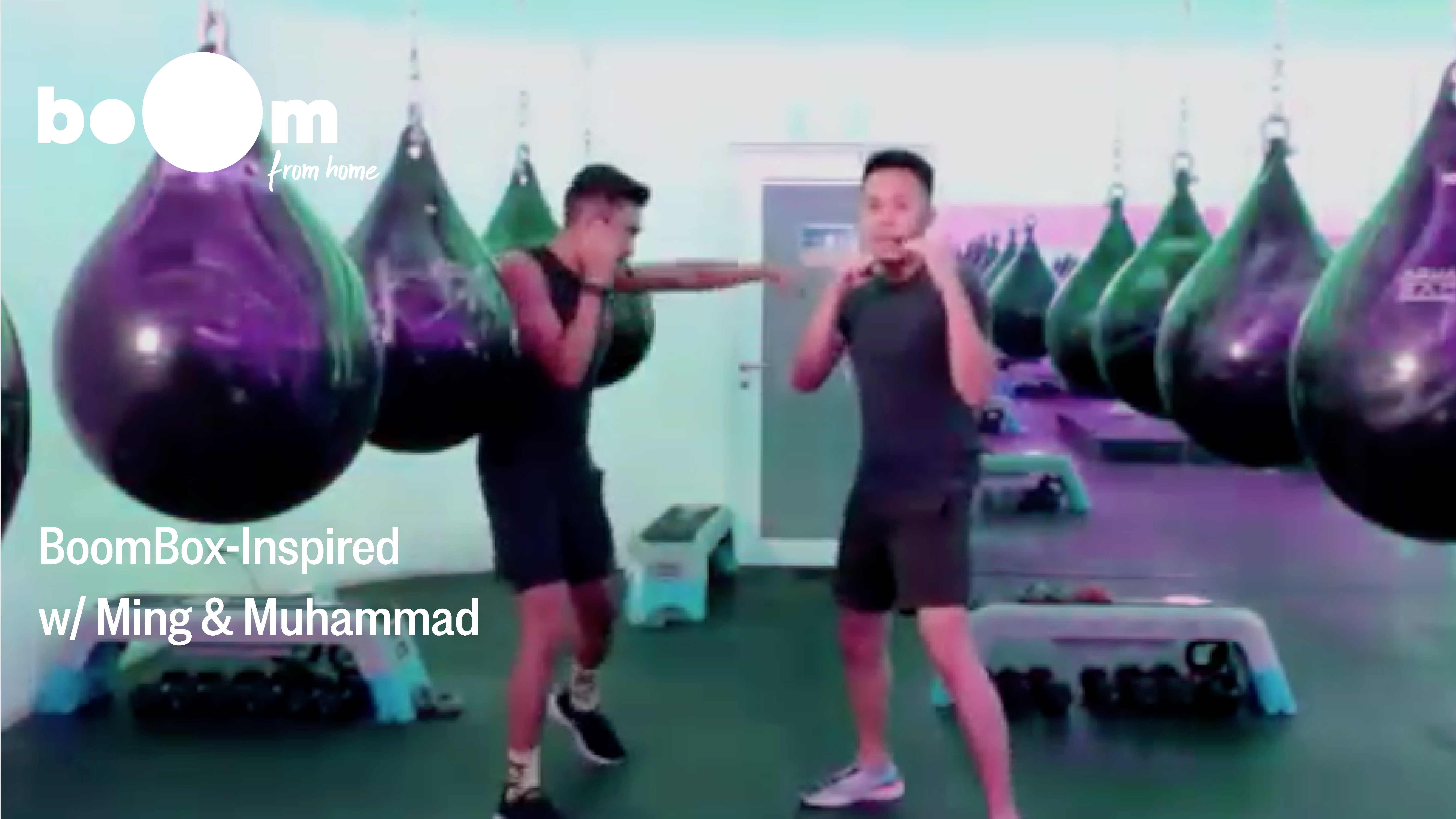 BoomBox-Inspired Workout with Ming and Muhammad [3 June 2021]