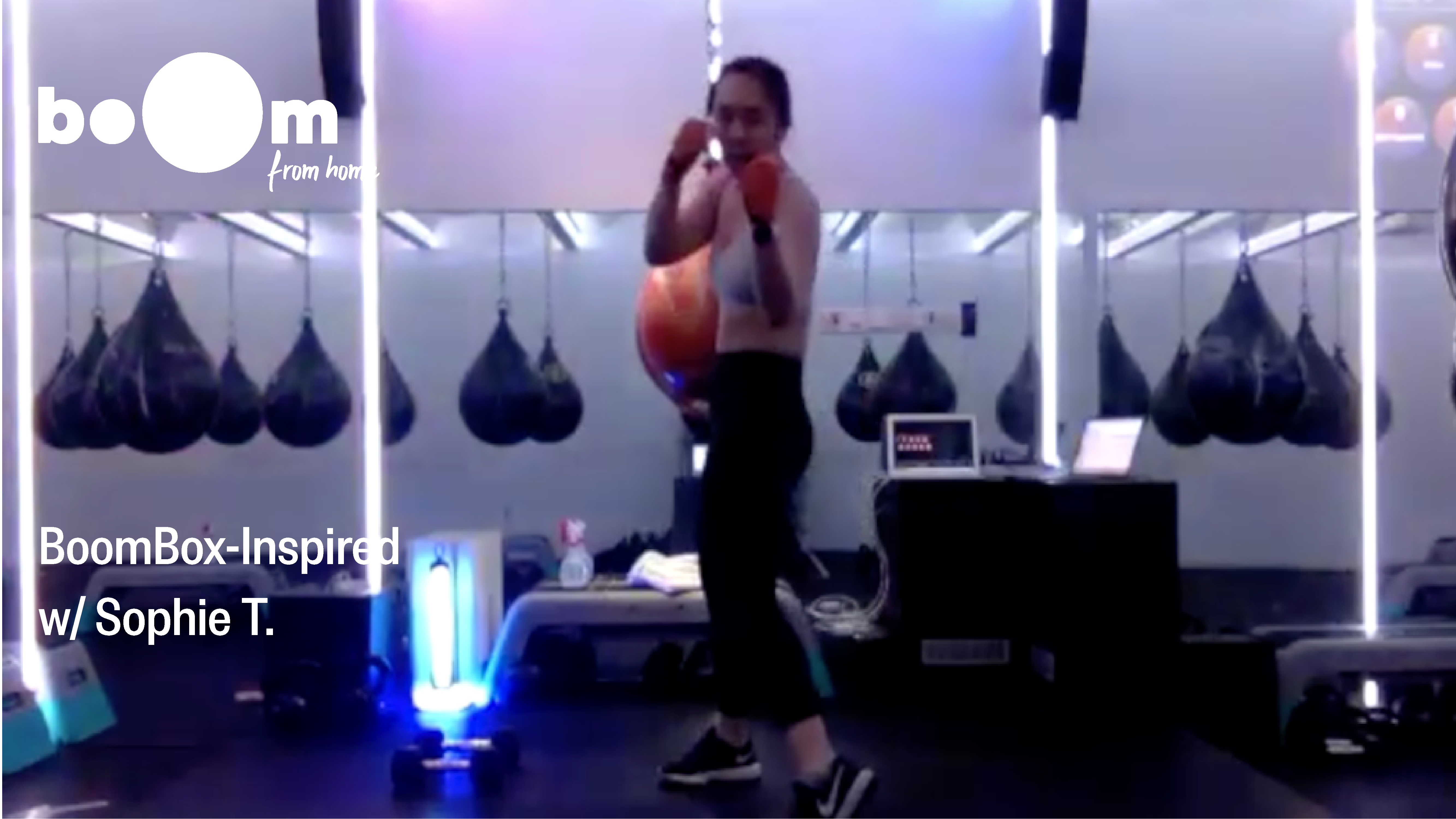 BoomBox-Inspired Workout with Sophie T. [3 July]