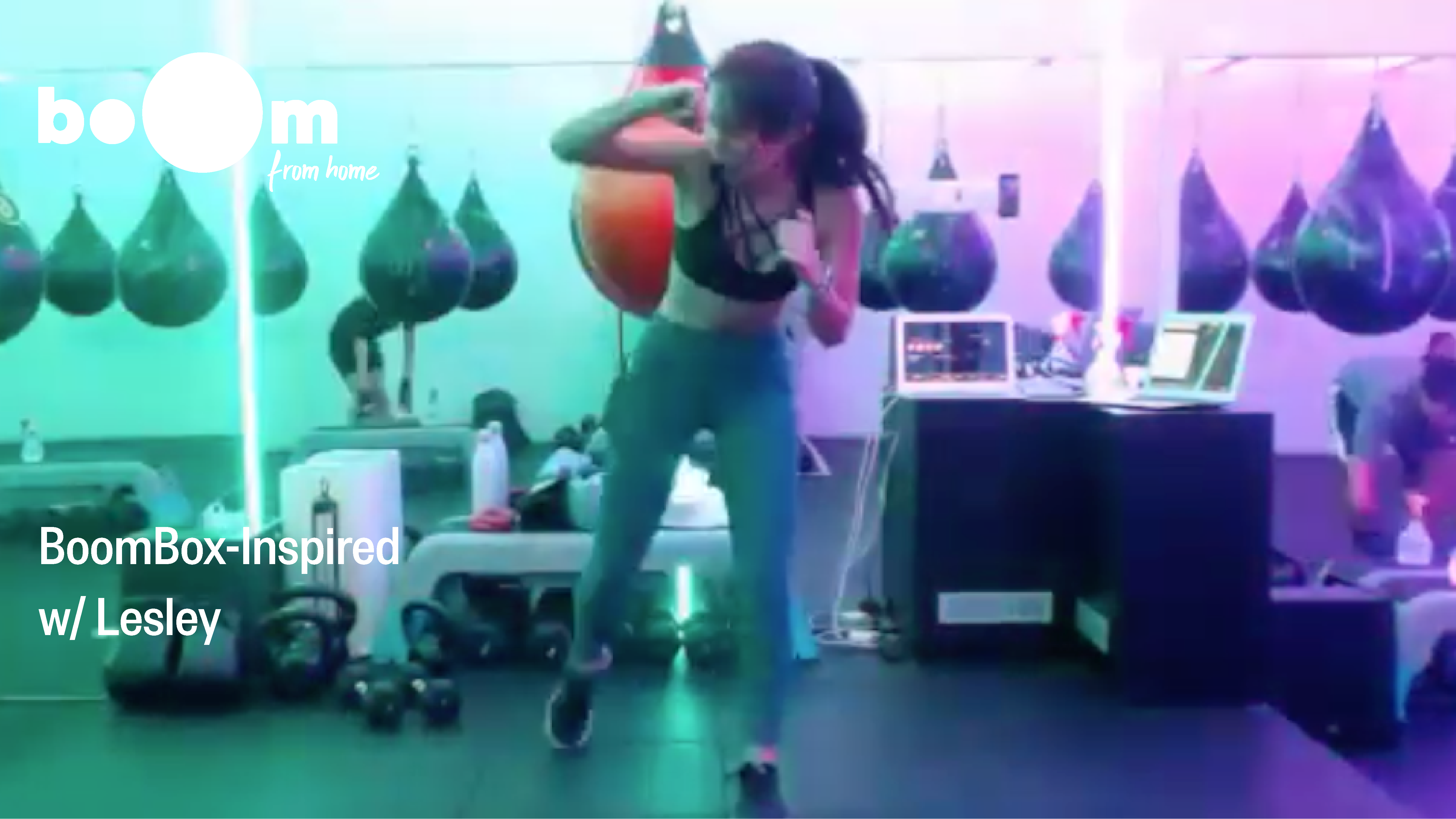 BoomBox-Inspired Workout with Lesley [31 July]