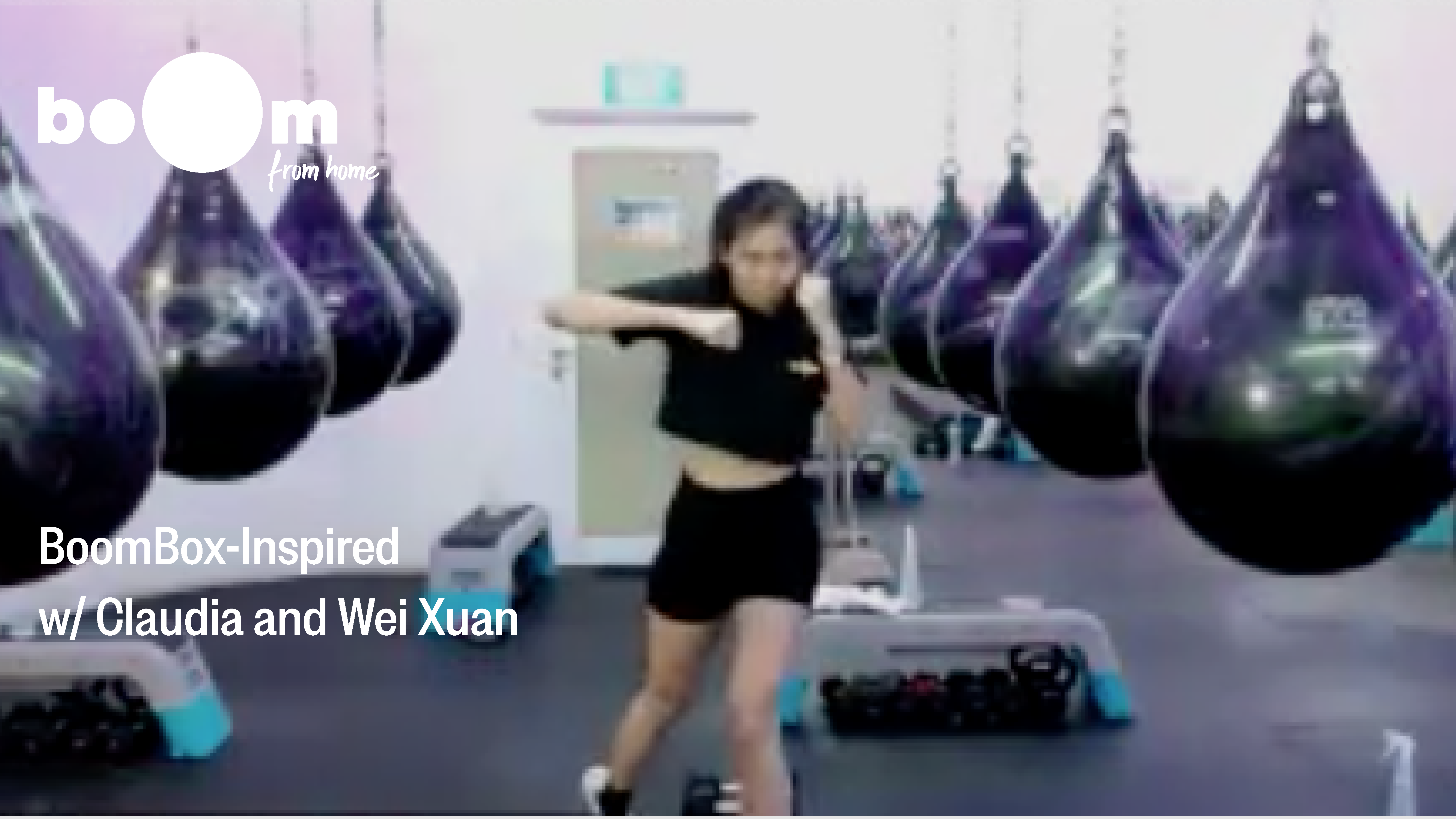 BoomBox-Inspired Workout with Claudia and Wei Xuan [13 May 2021]