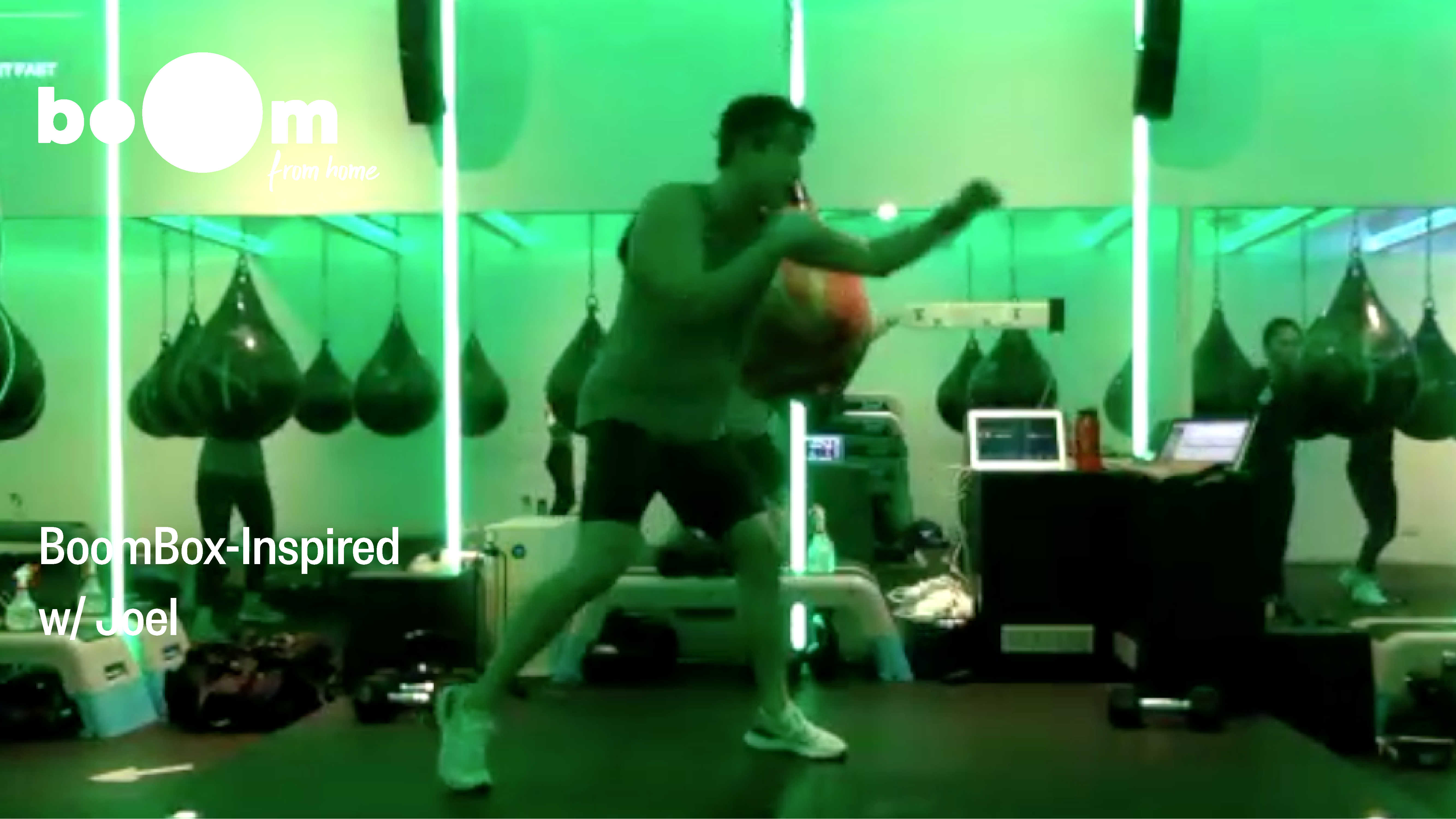 BoomBox-Inspired Workout with Joel [8 July]