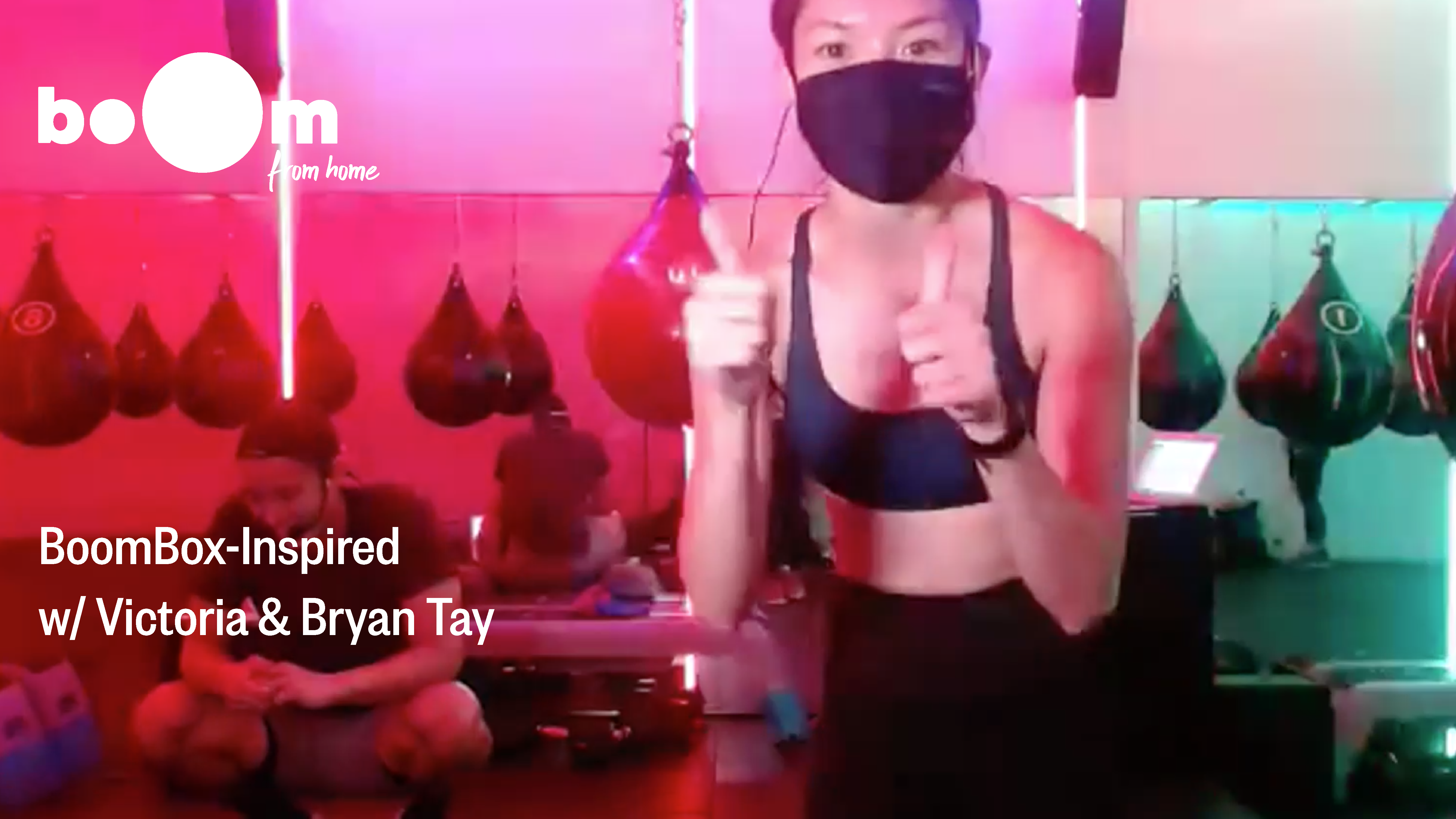 BoomBox-Inspired Workout with Victoria & Bryan Tay [14 August]