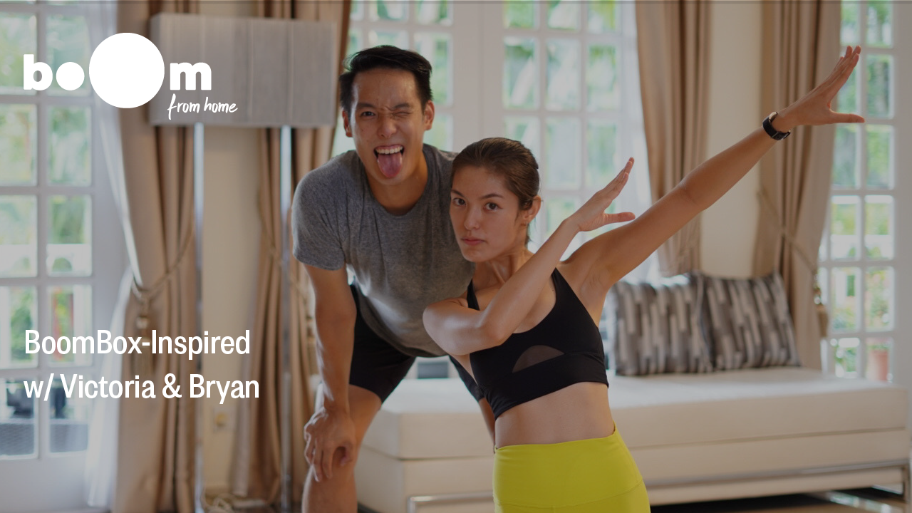 BoomBox-Inspired Workout with Victoria & Bryan [21 May]
