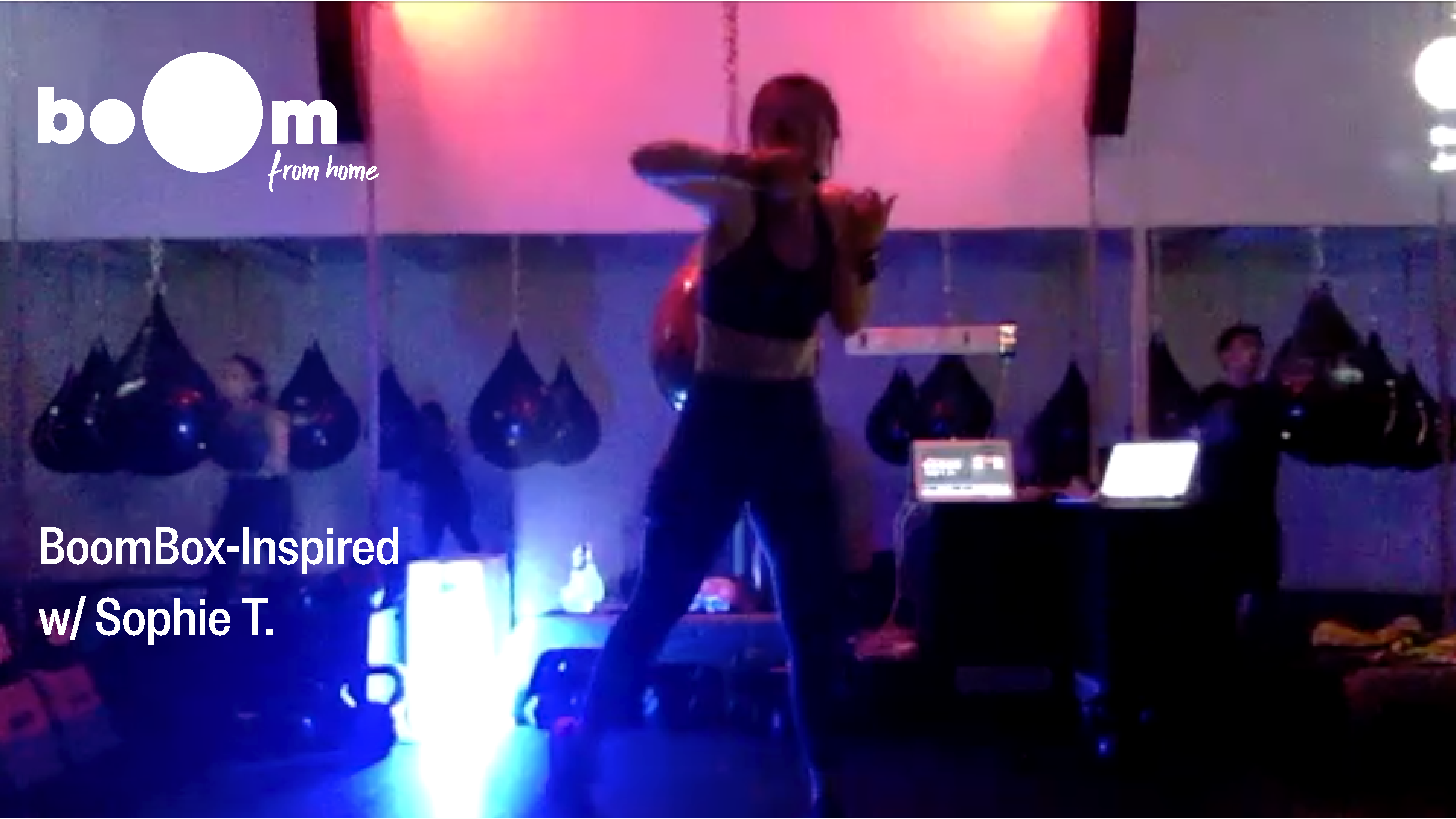 BoomBox-Inspired Workout with Sophie T. [14 July]