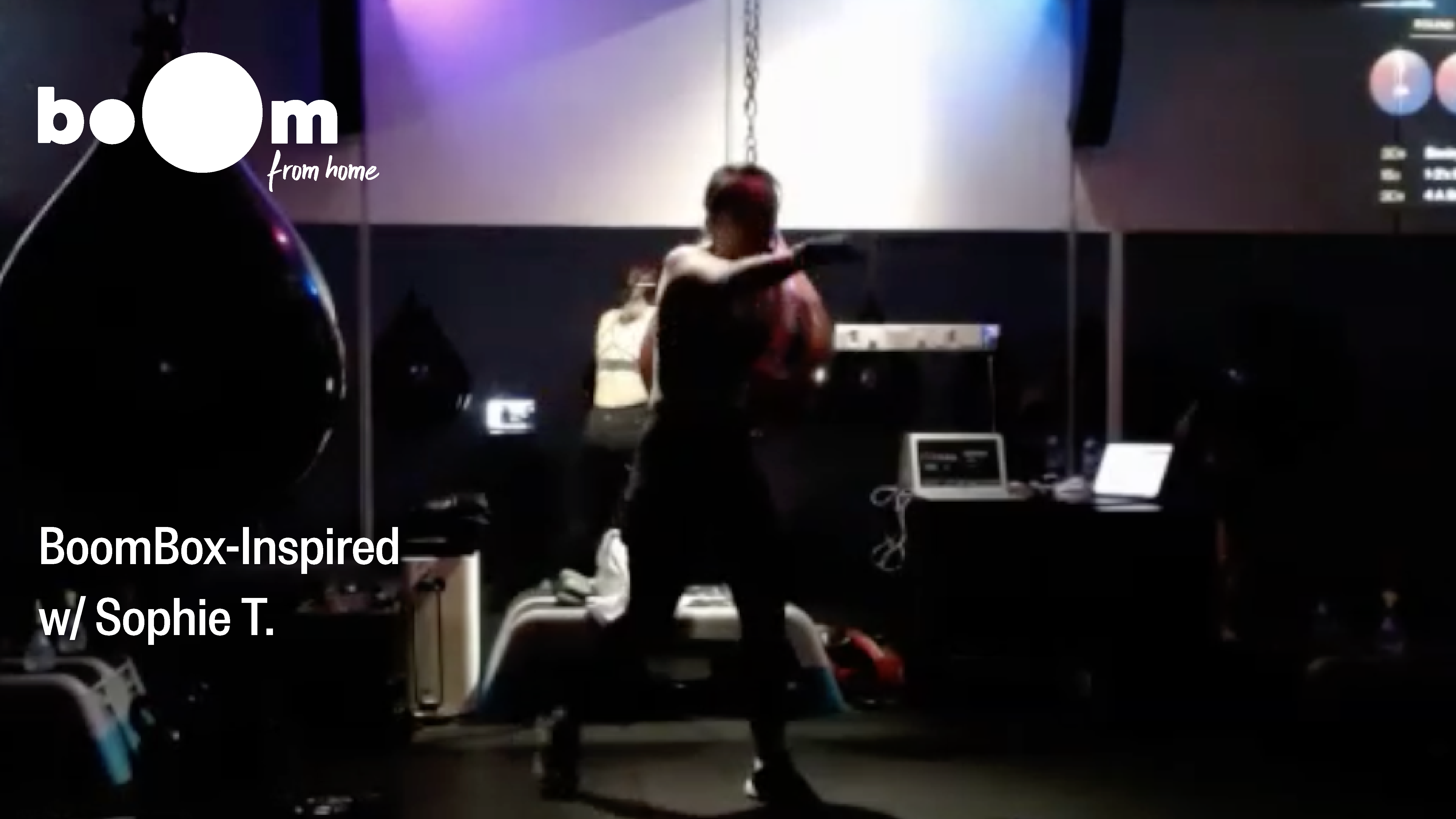 BoomBox-Inspired Workout with Sophie T. [8 November]