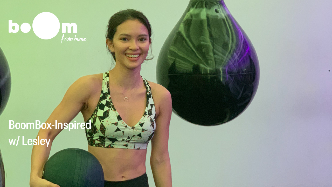 BoomBox-Inspired Workout with Lesley [5 June]
