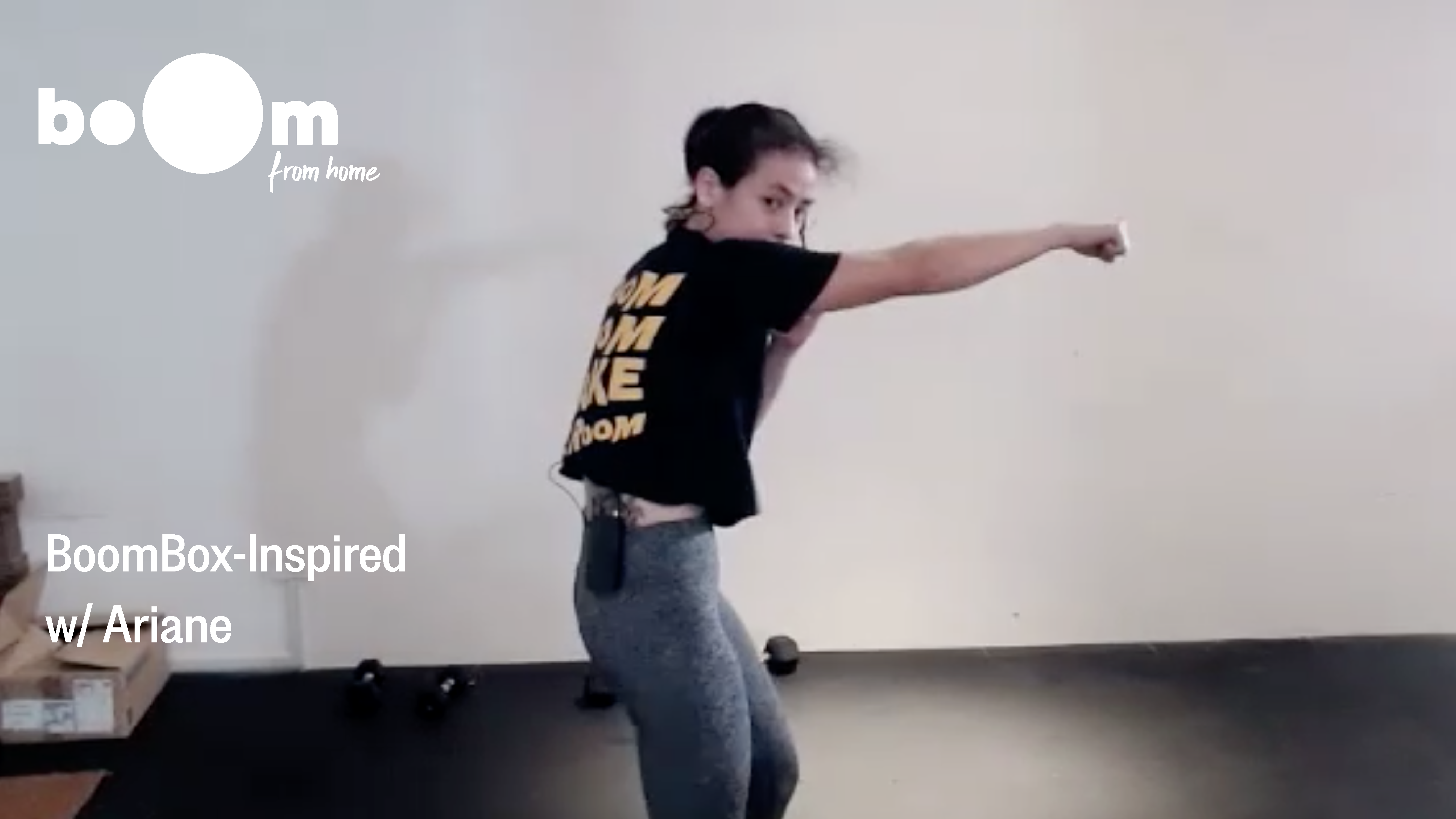 BoomBox-Inspired Workout with Ariane [27 July 2021]