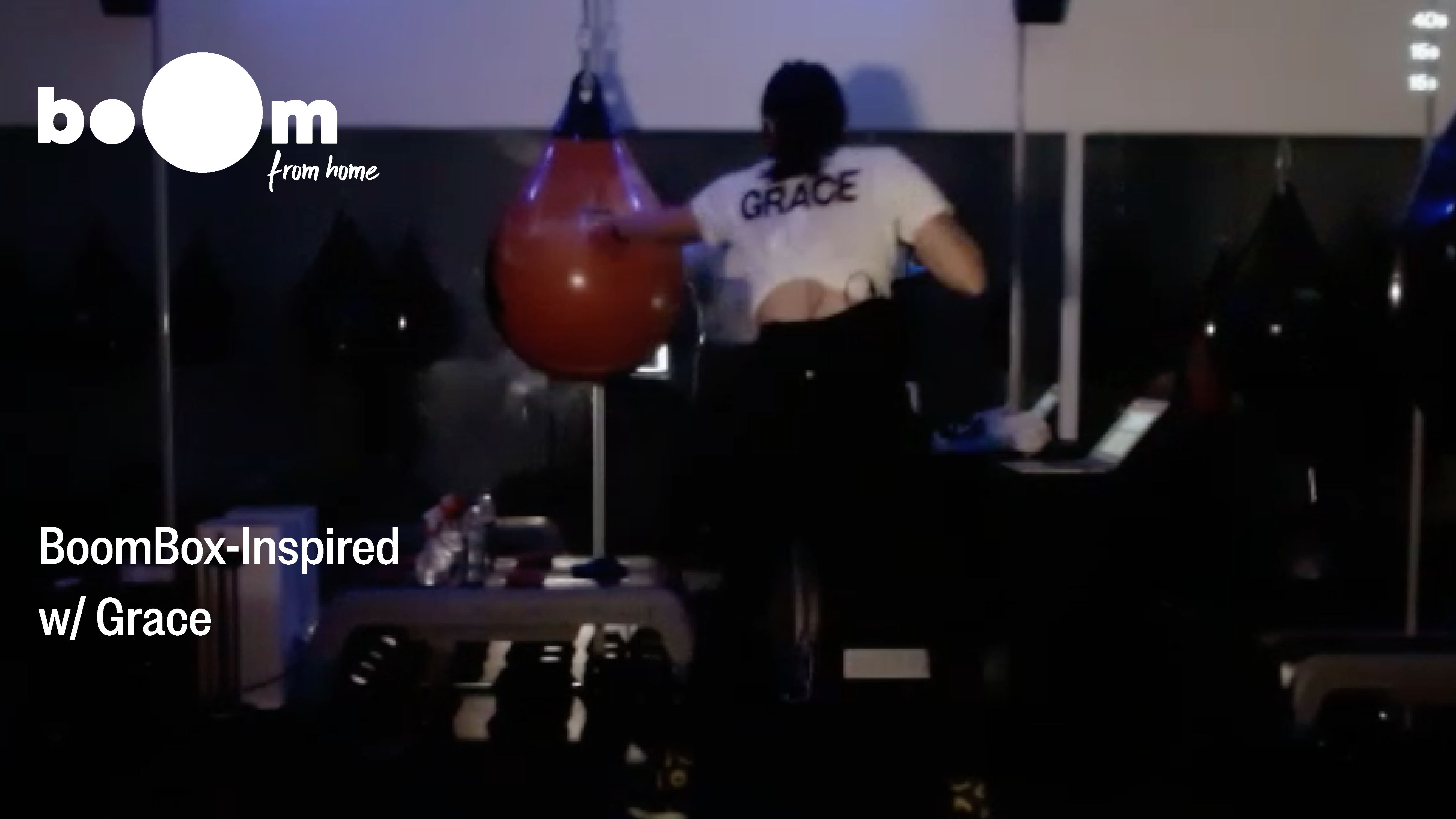 BoomBox-Inspired Workout with Grace [15 August]