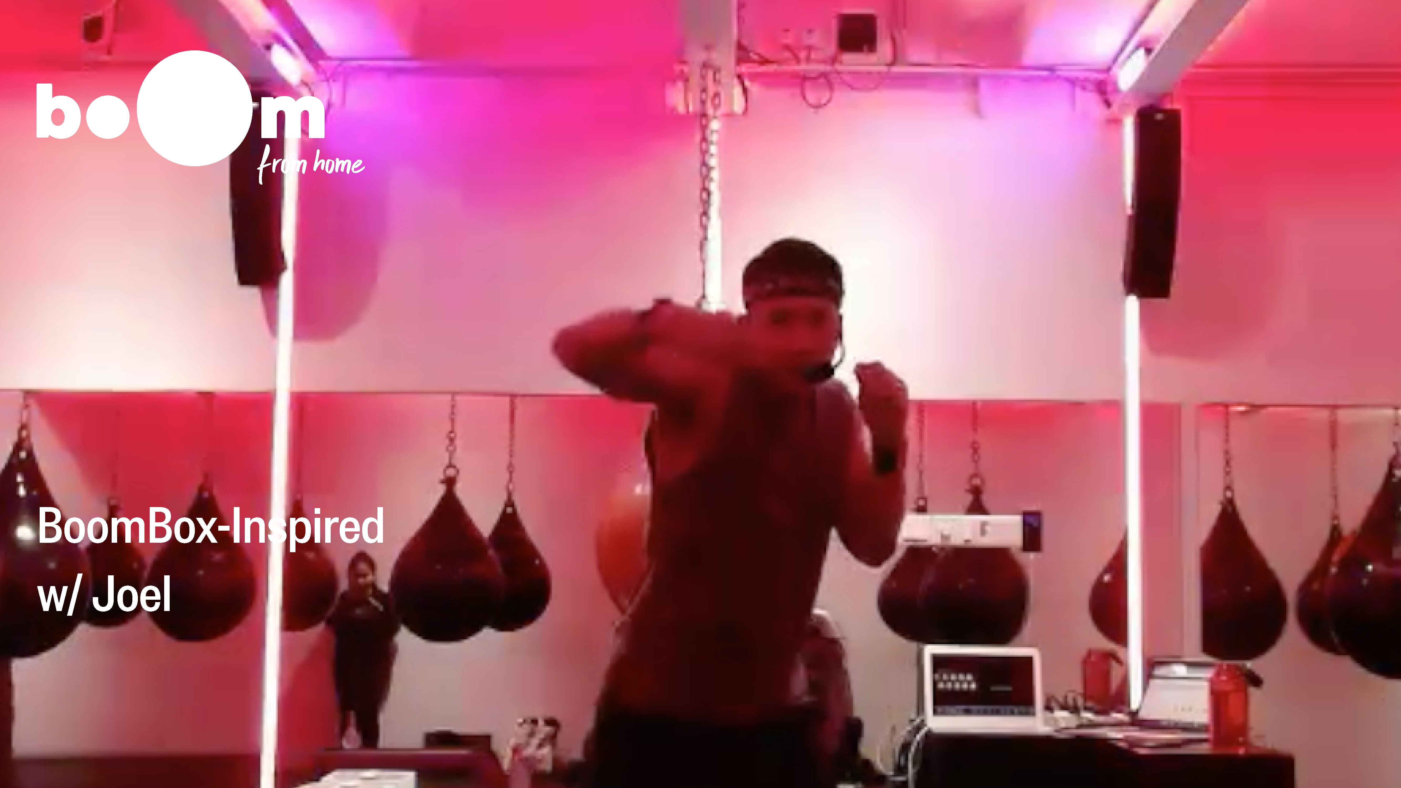 BoomBox-Inspired Workout with Joel [15 September]