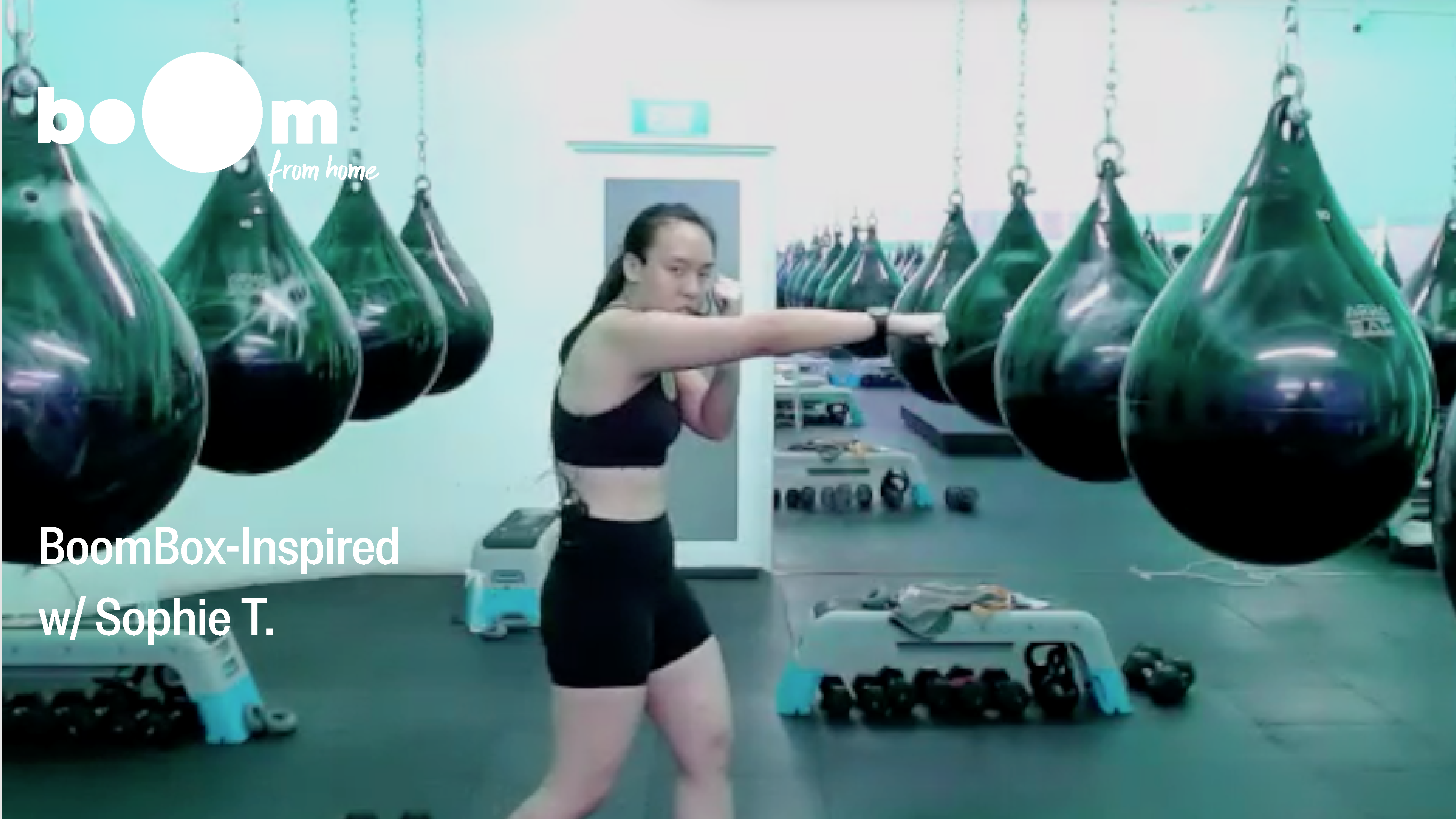 BoomBox-Inspired Workout with Sophie T. [1 June 2021]