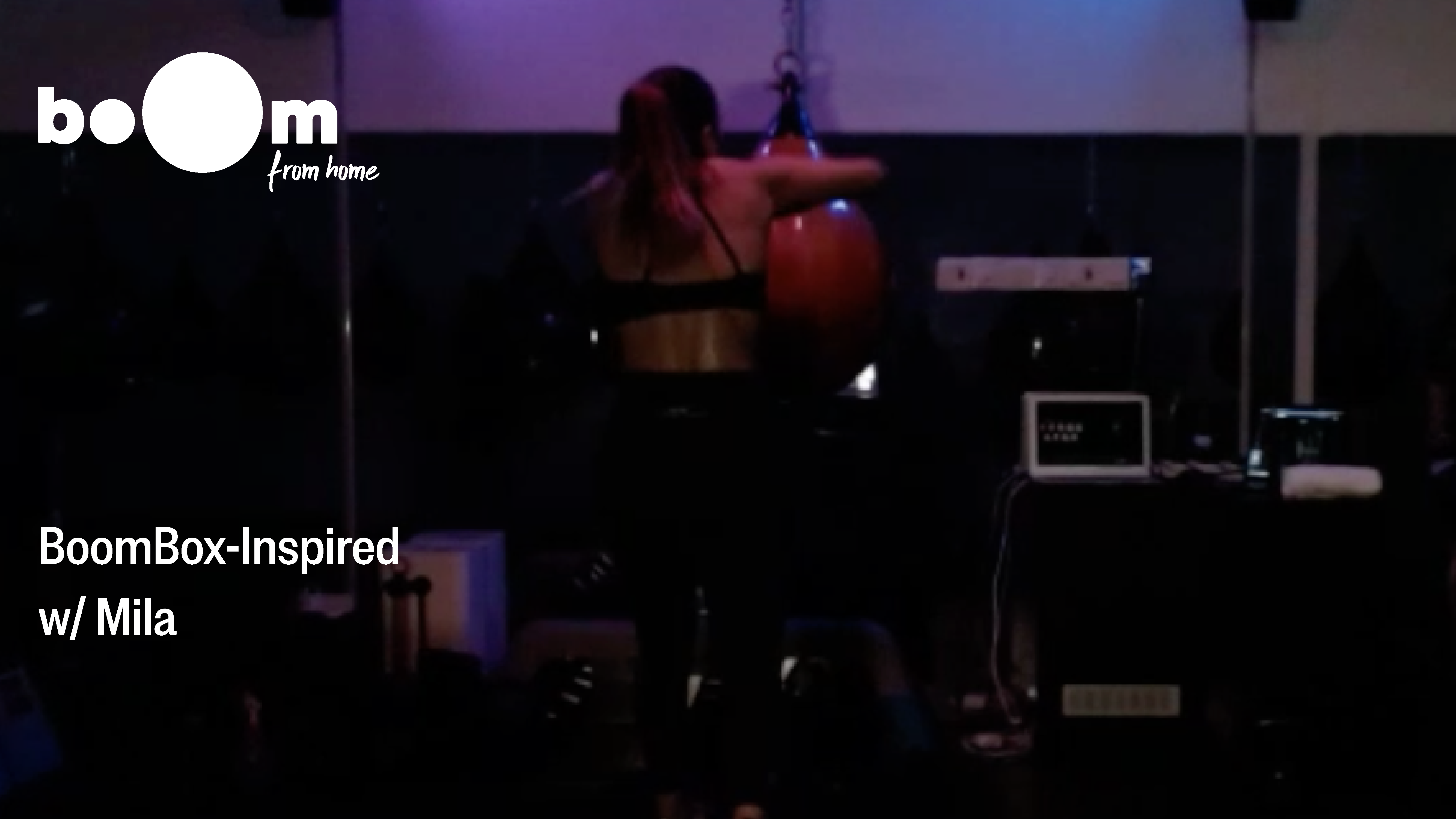 BoomBox-Inspired Workout with Mila [10 August]