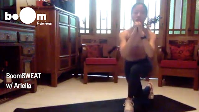 BoomSWEAT with Ariella [14 August]