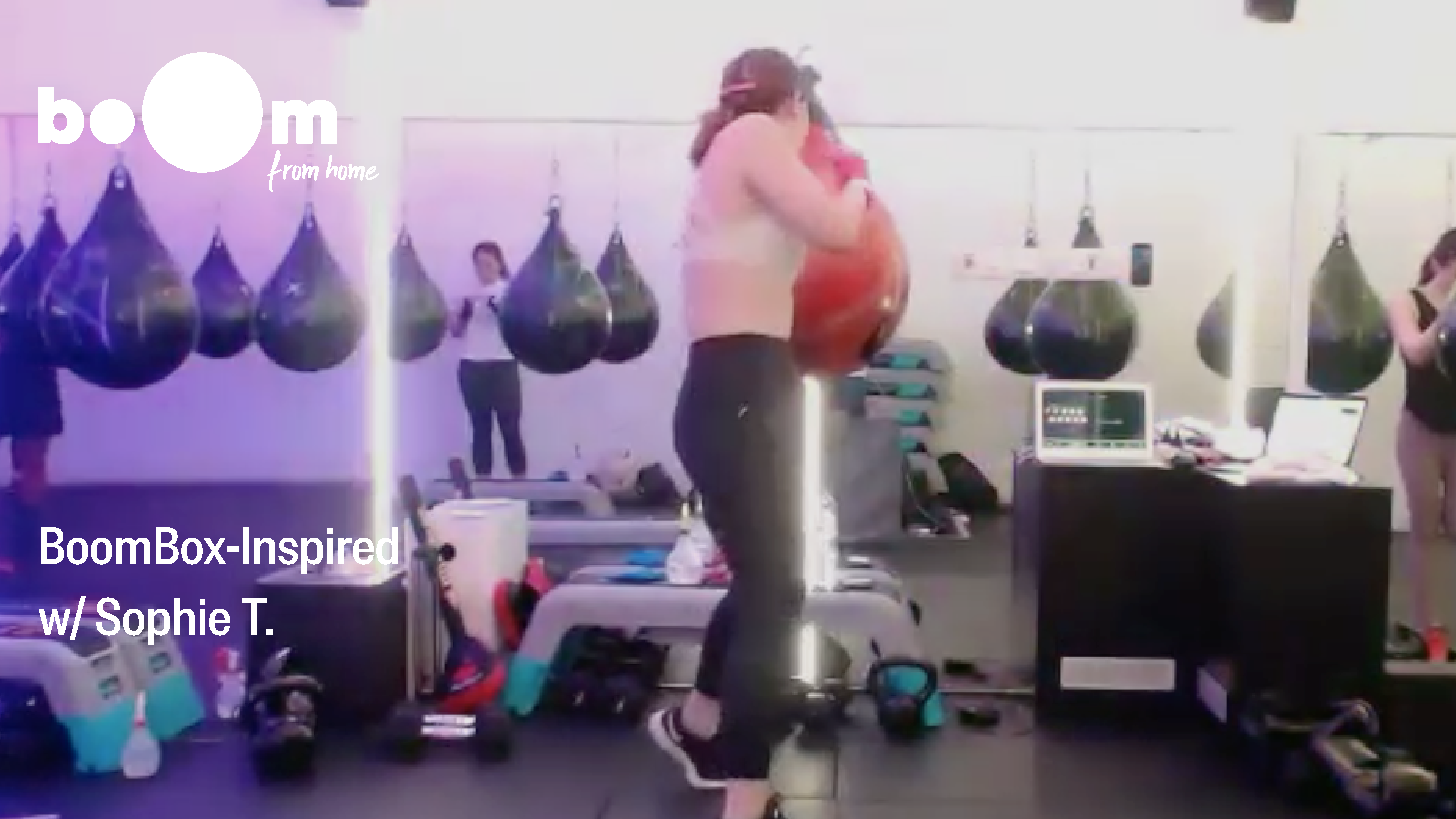 BoomBox-Inspired Workout with Sophie T. [6 October]