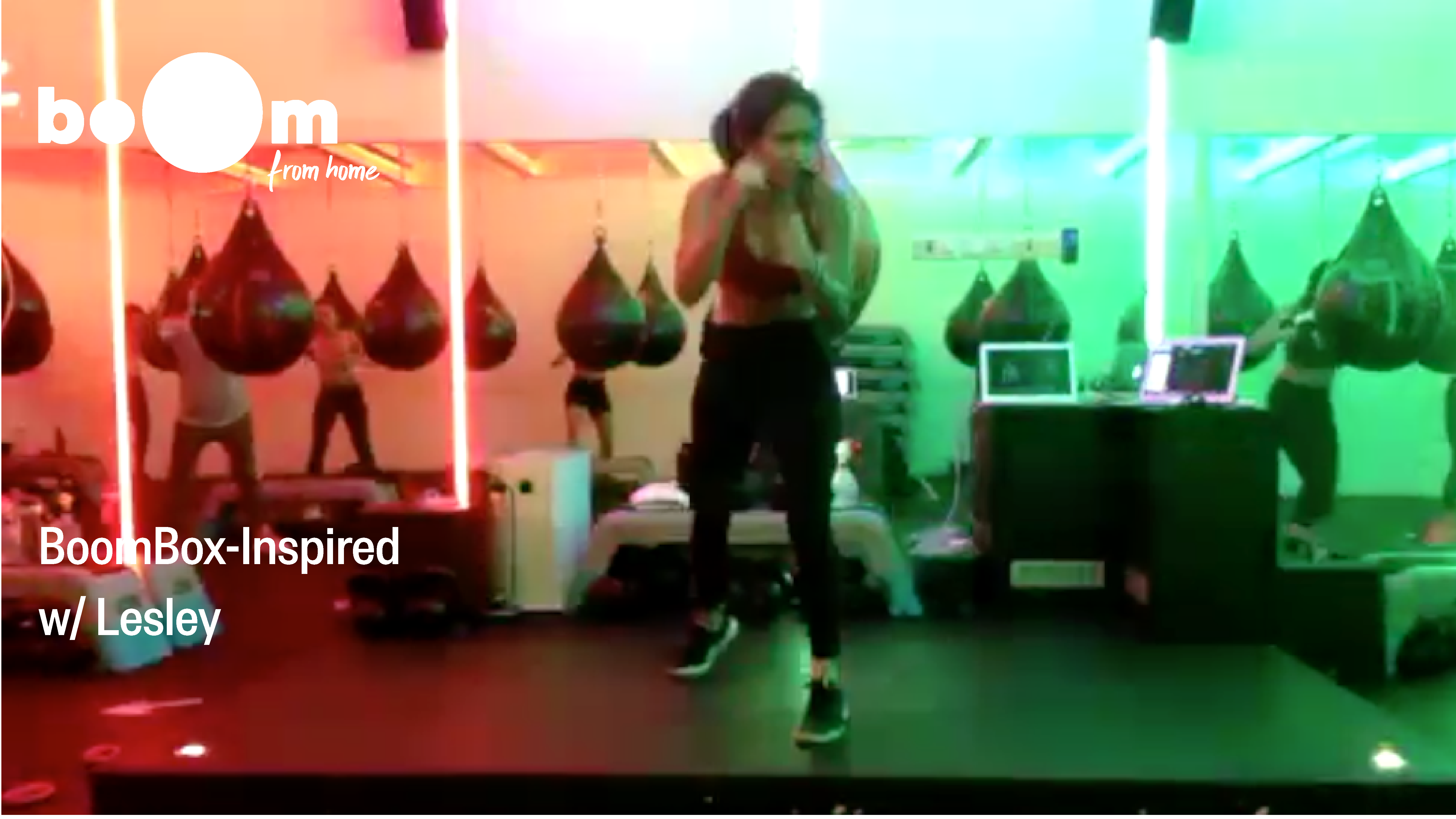 BoomBox-Inspired Workout with Lesley [10 July]
