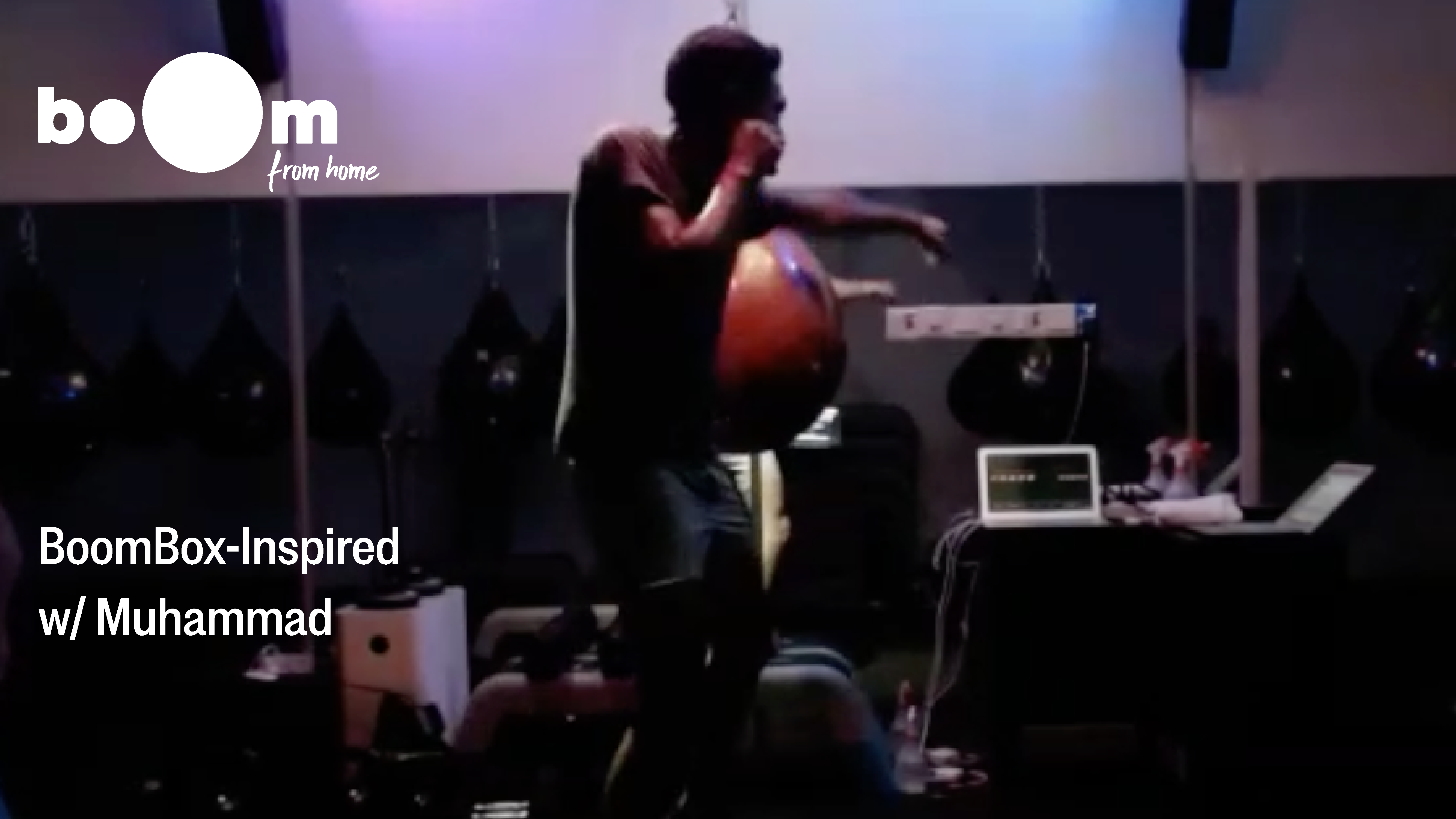 BoomBox-Inspired Workout with Muhammad [6 August]