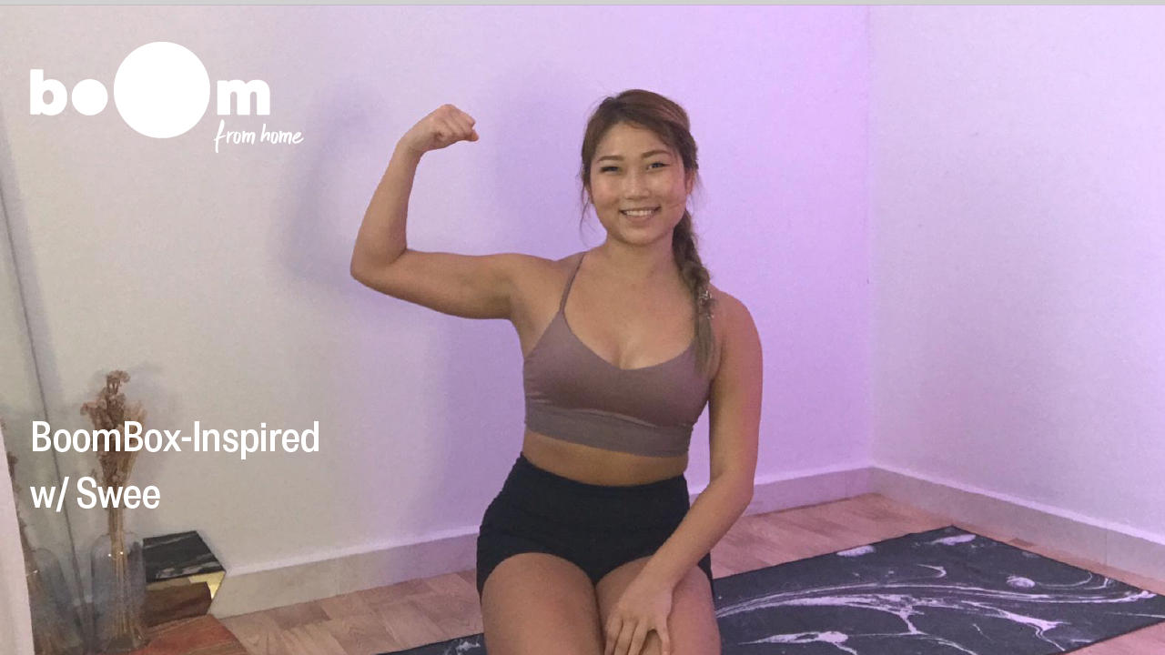 BoomBox-Inspired Workout with Swee [09 May] 