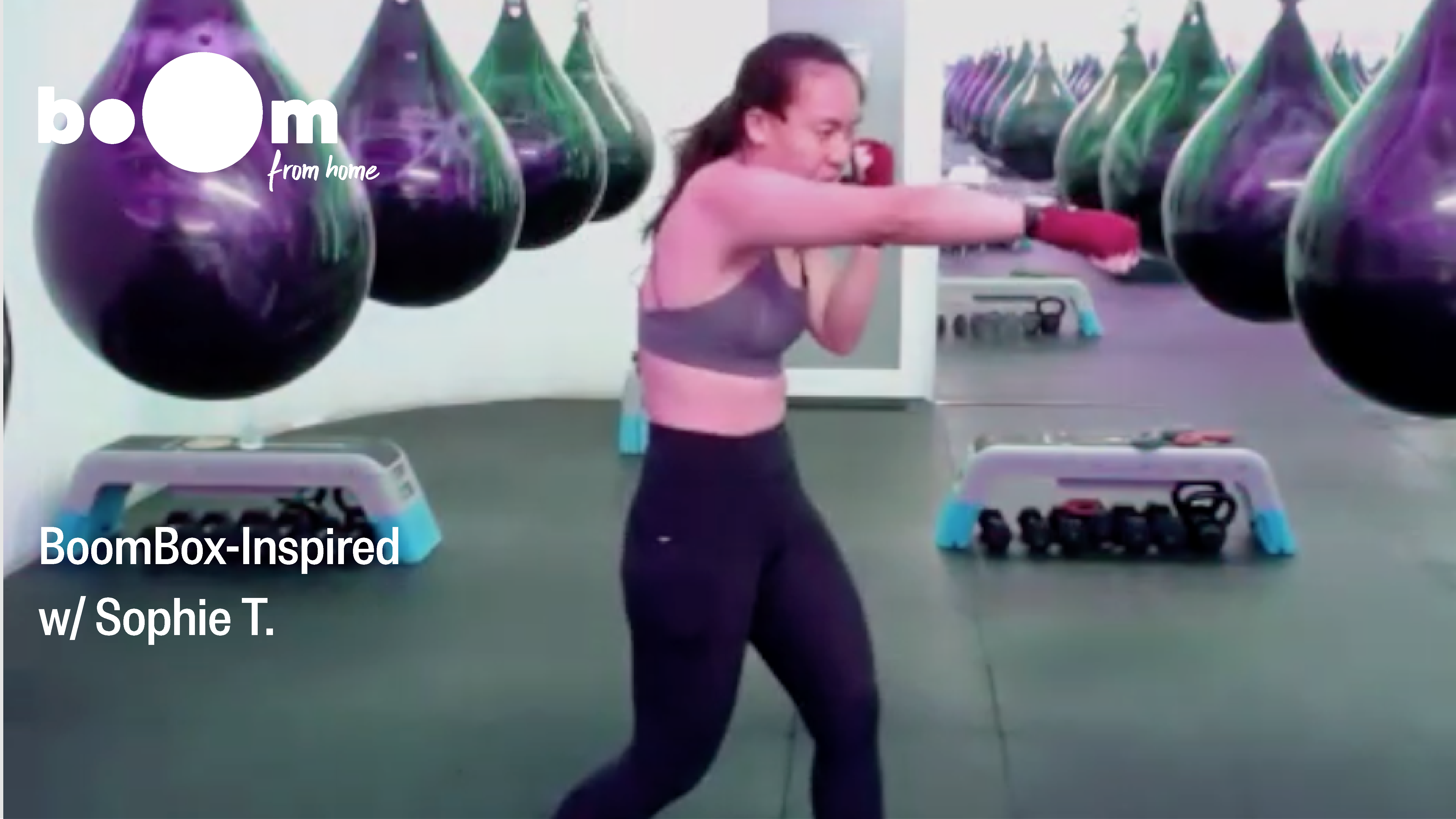 BoomBox-Inspired Workout with Sophie T. [25 May 2021]