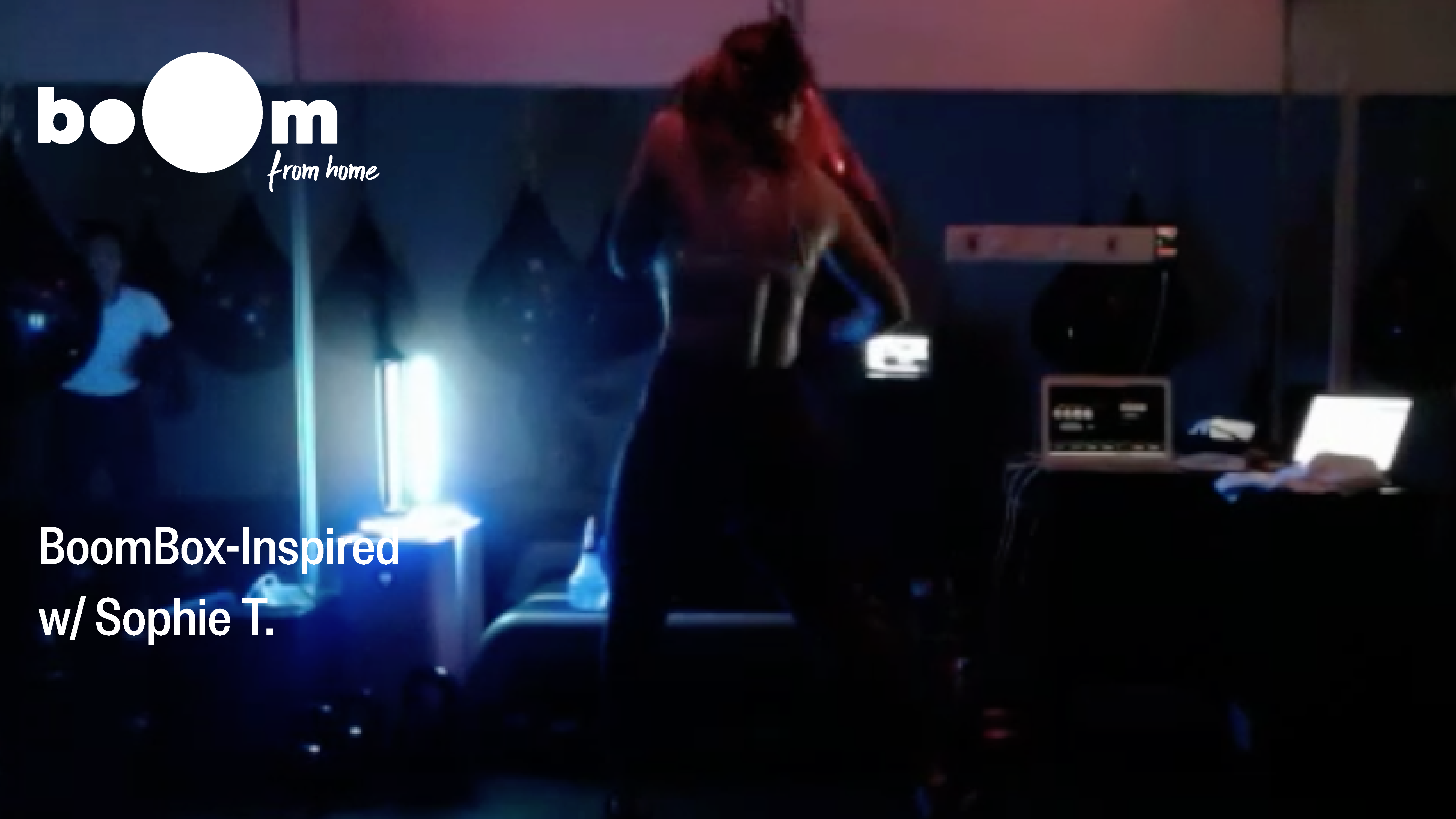 BoomBox-Inspired Workout with Sophie T. [4 August]