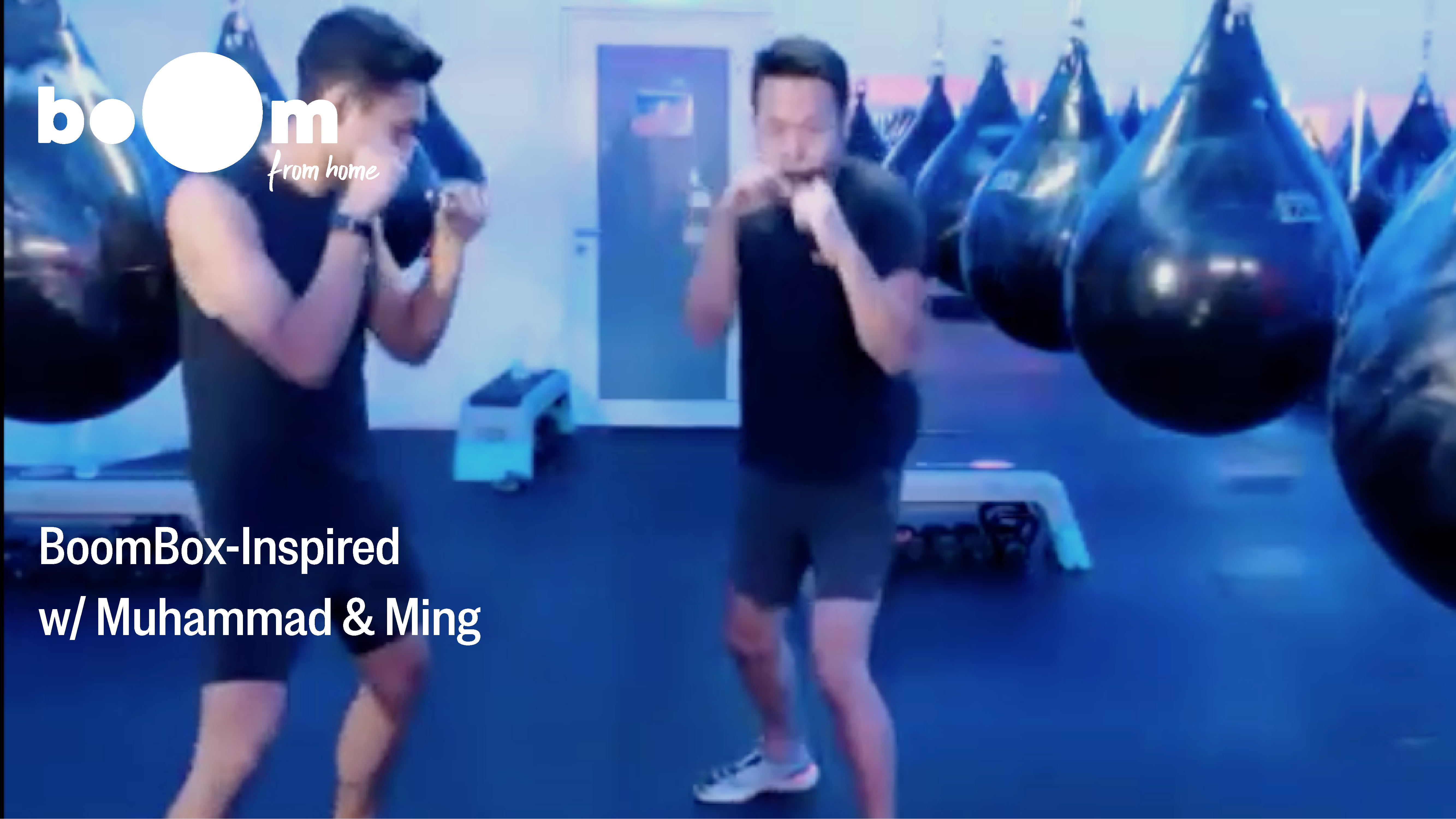 BoomBox-Inspired Workout with Muhammad & Ming [15 May 2021]