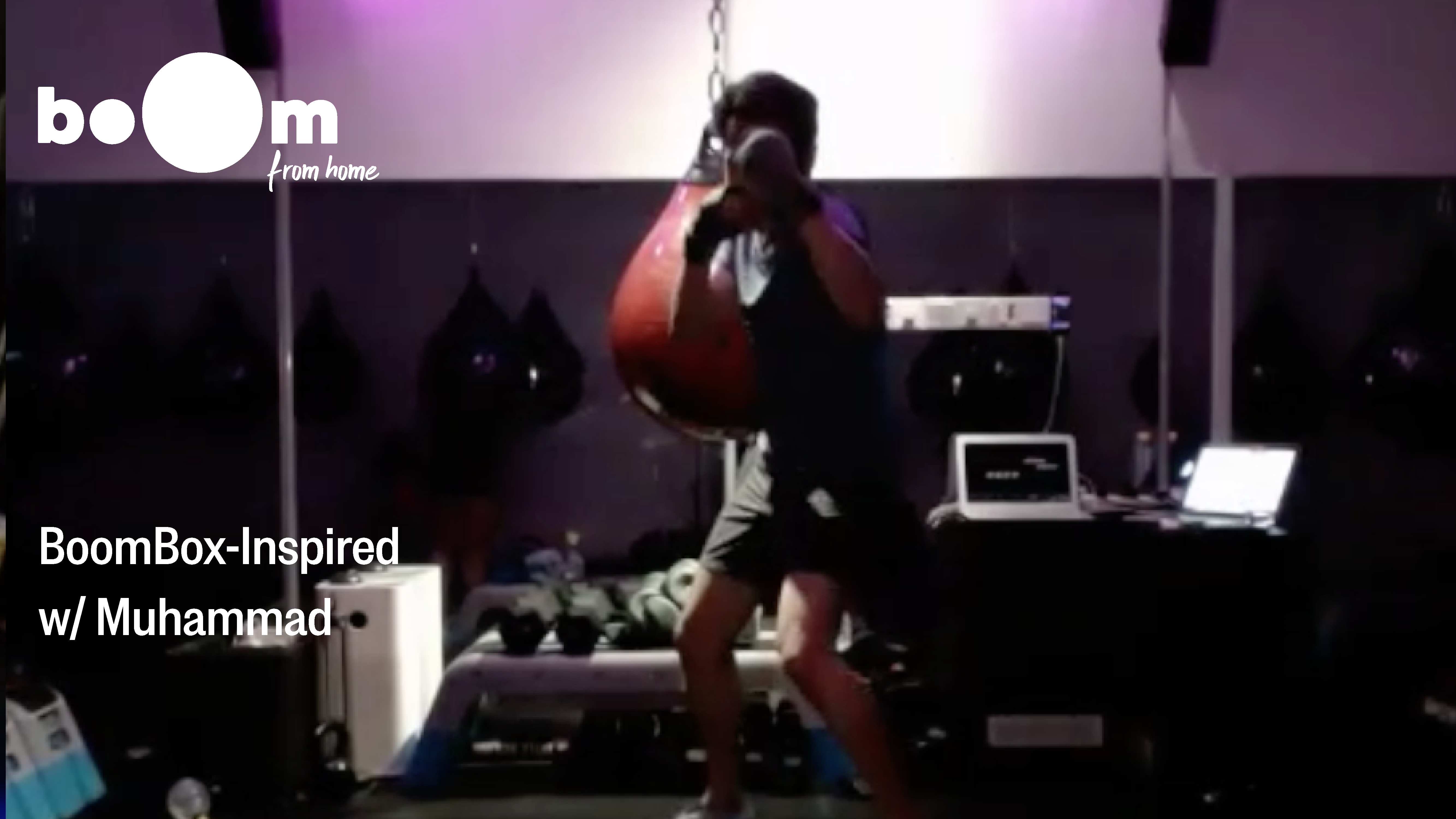 BoomBox-Inspired Workout with Ming [18 October]