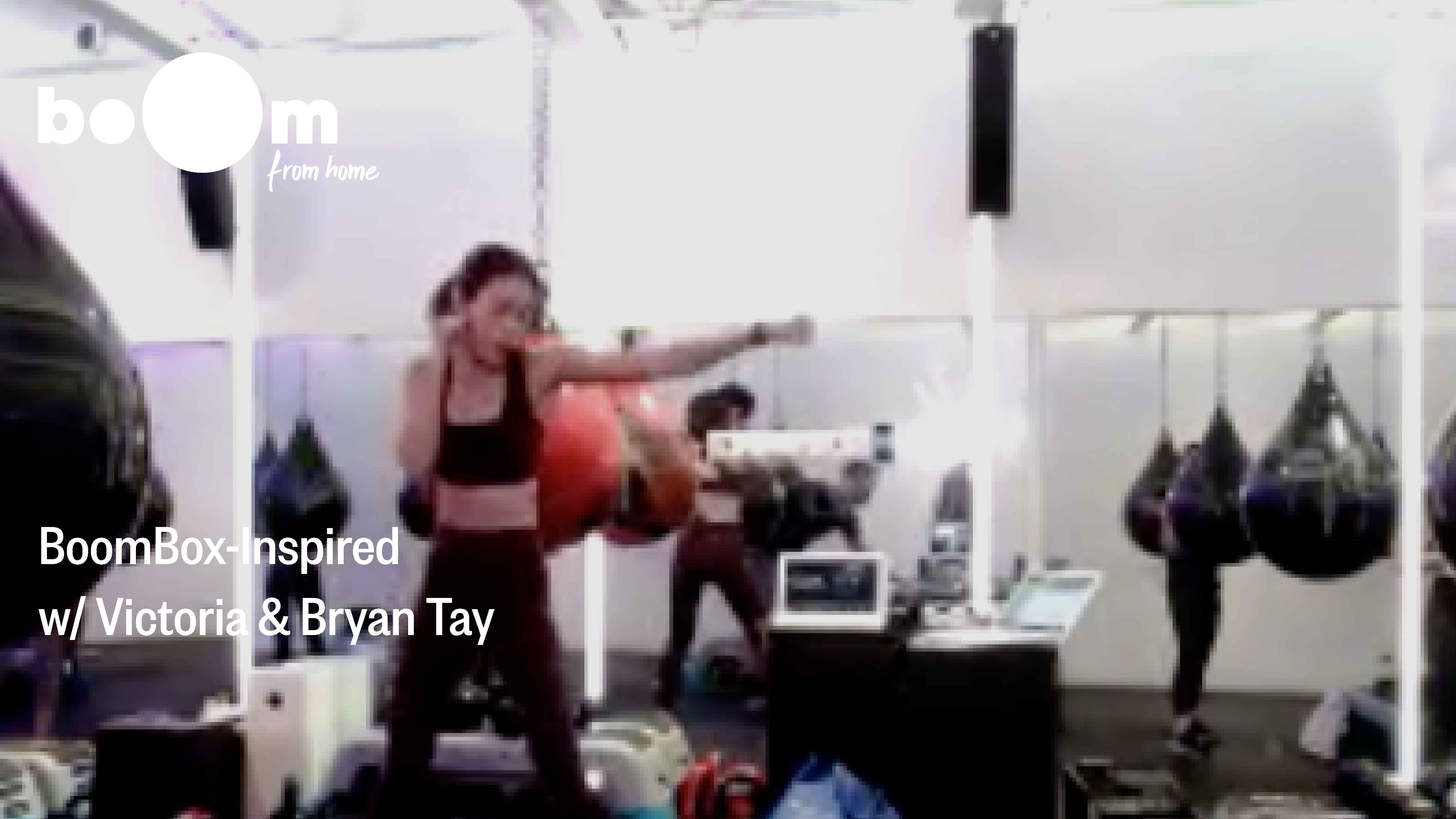 BoomBox-Inspired Workout with Victoria & Bryan Tay [23 November]