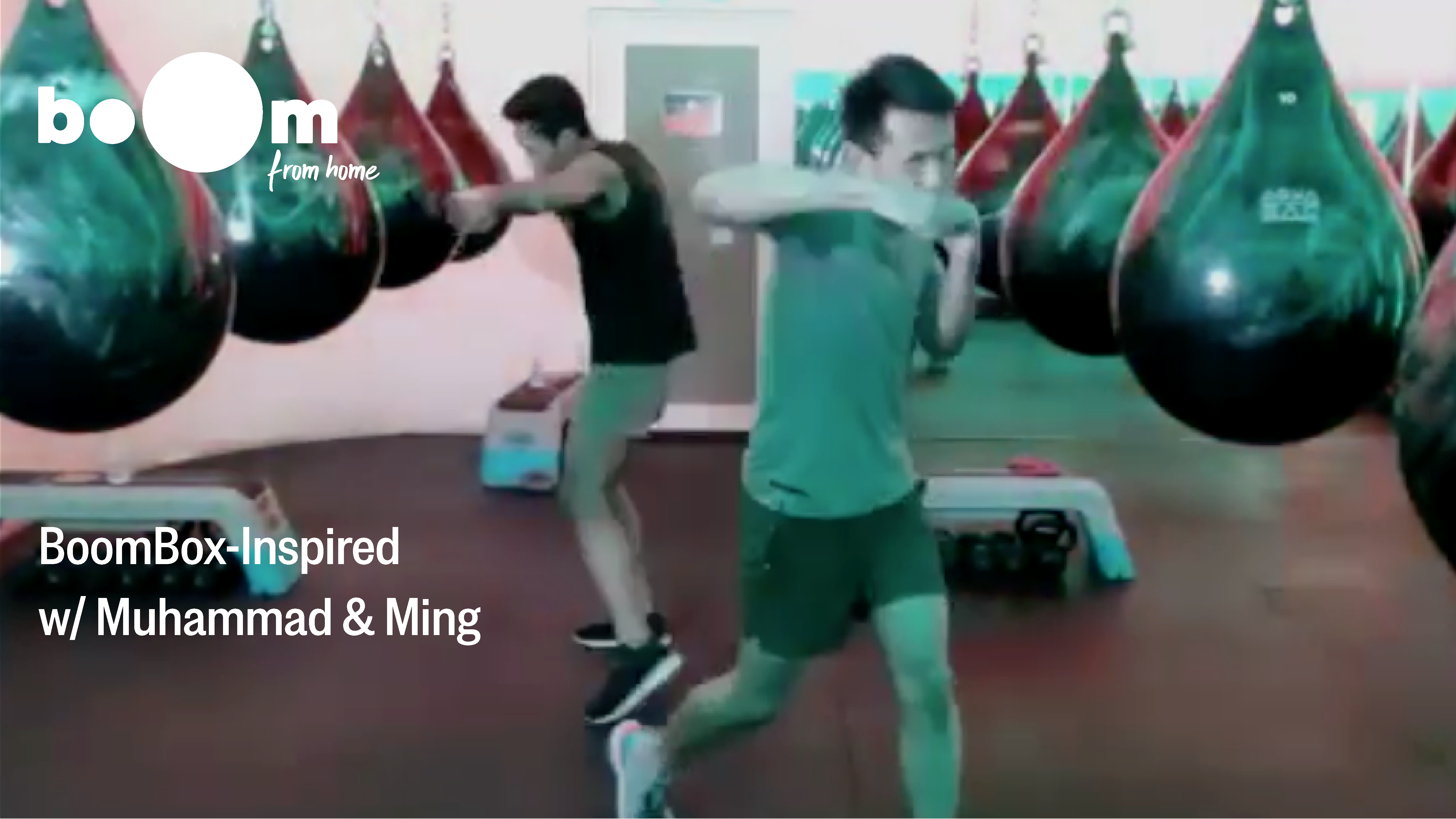 BoomBox-Inspired Workout with Muhammad & Ming [20 May 2021]