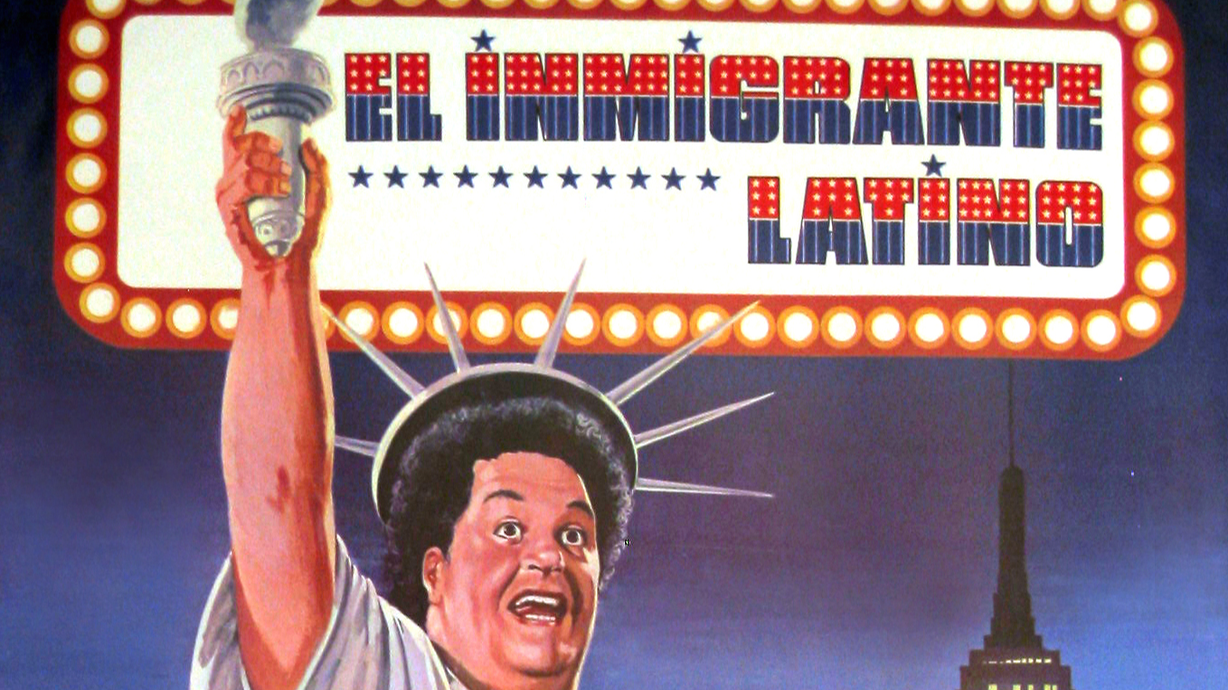 El inmigrante latino - Póster