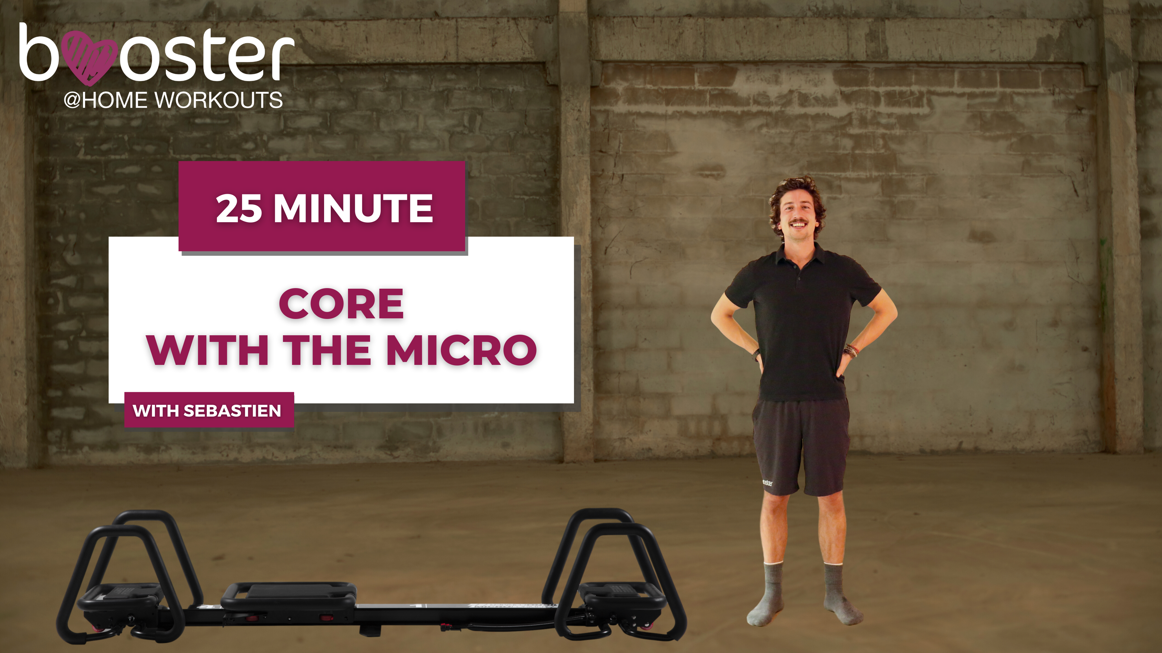 25' Core with the Micro in a garage.