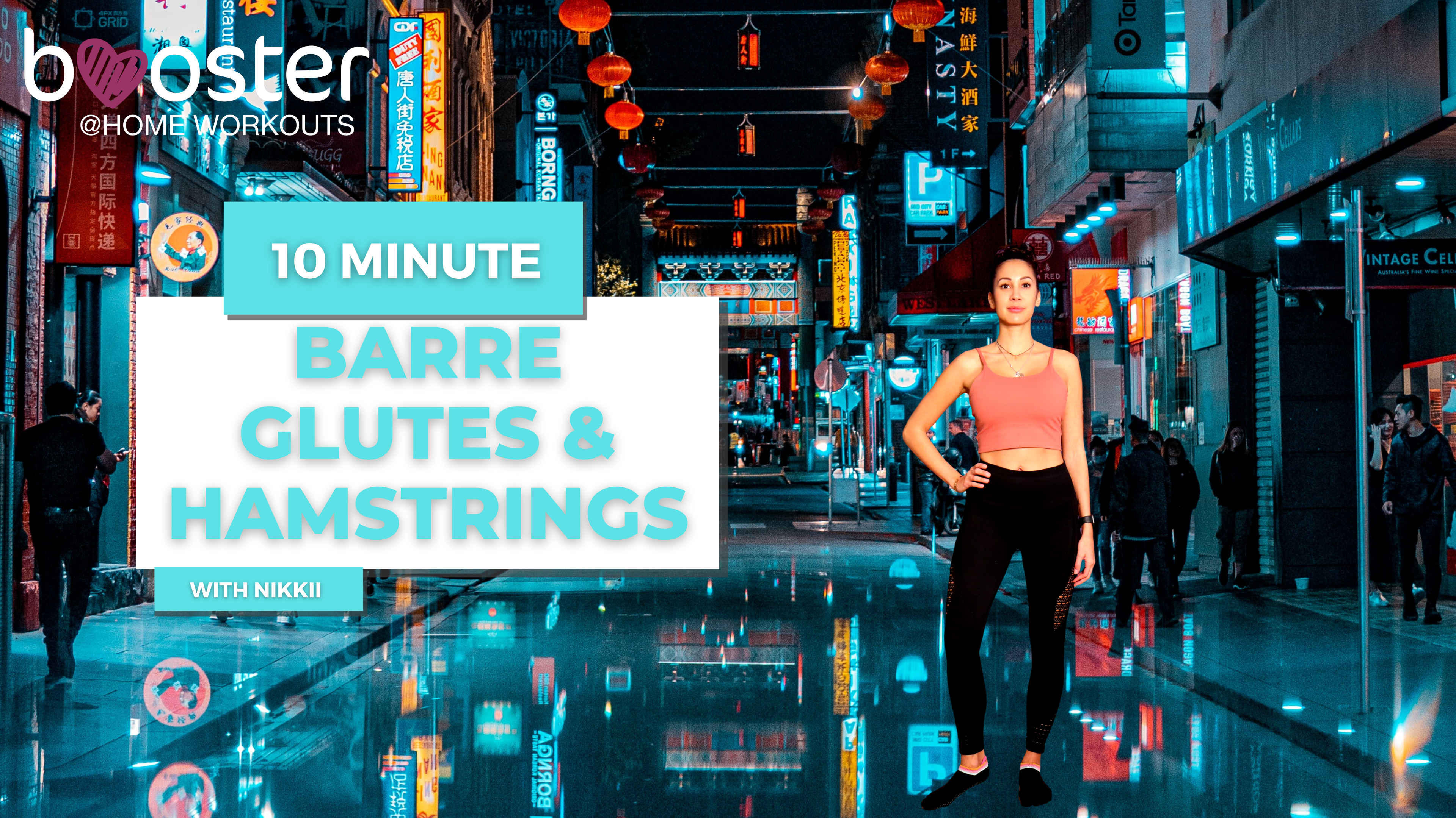 10' Barre Intensity focus glutes and hamstrings in Chinatown, Melbourne