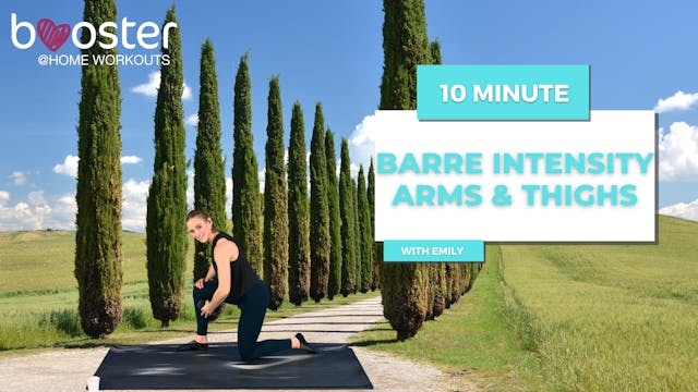 10' barre intensity arms & thighs, cypress alley