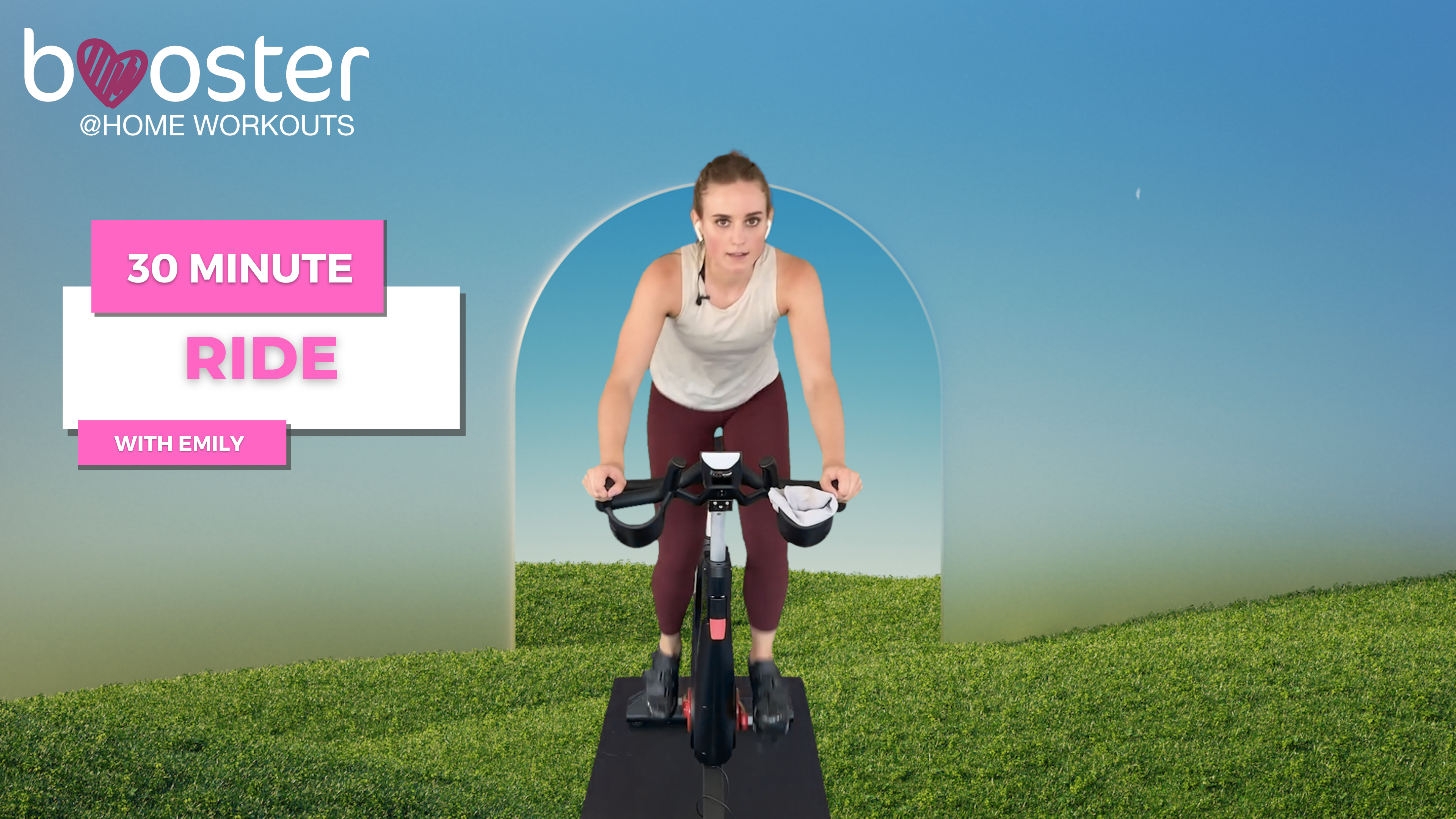 30' Ride by the glass arch