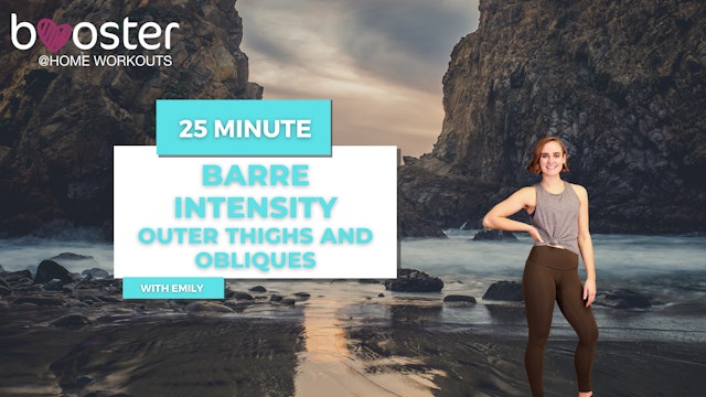 25’ Barre outer thighs and obliques at Pfeiffer beach, California