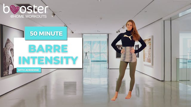 50' Barre Intensity at the Art Centre...