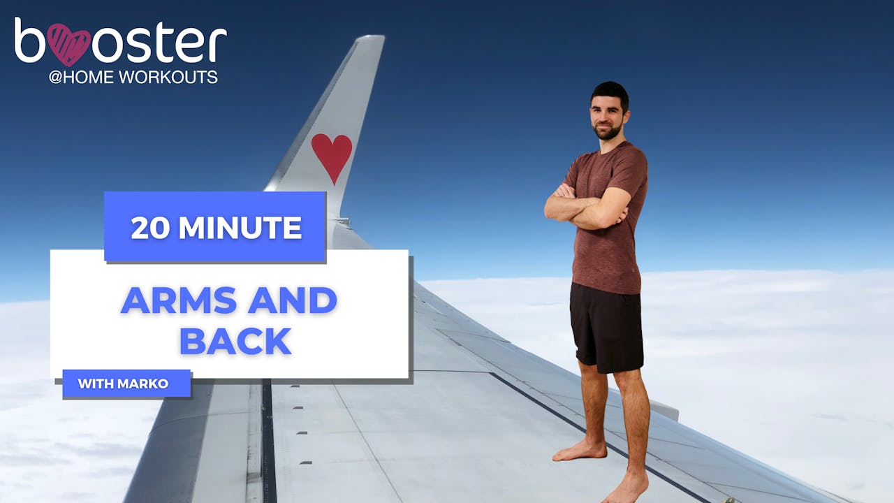 20' arms and back workout on the wing of love!