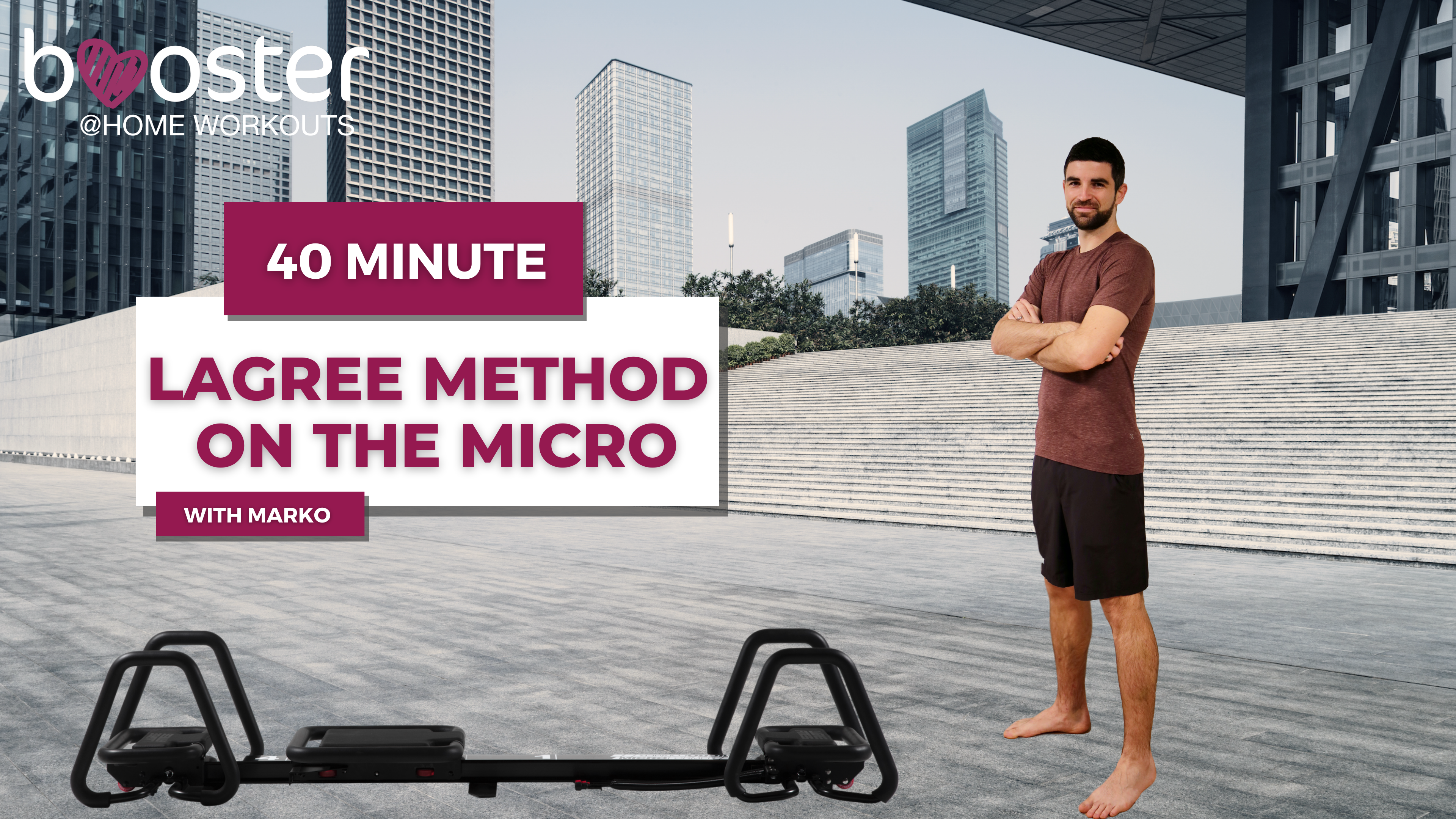 40' Lagree on the Micro at Guangzhou city plaza, China