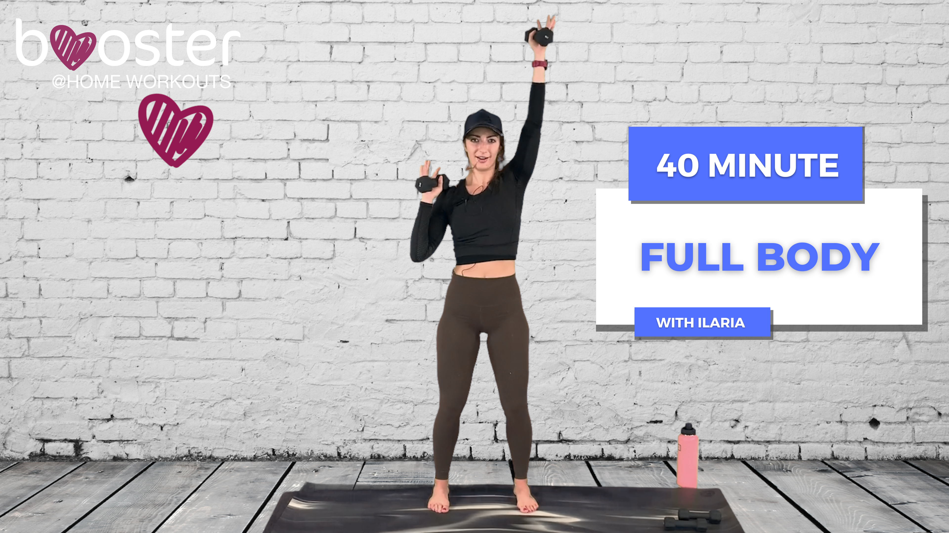 40' Full Body Training at the white brick wall