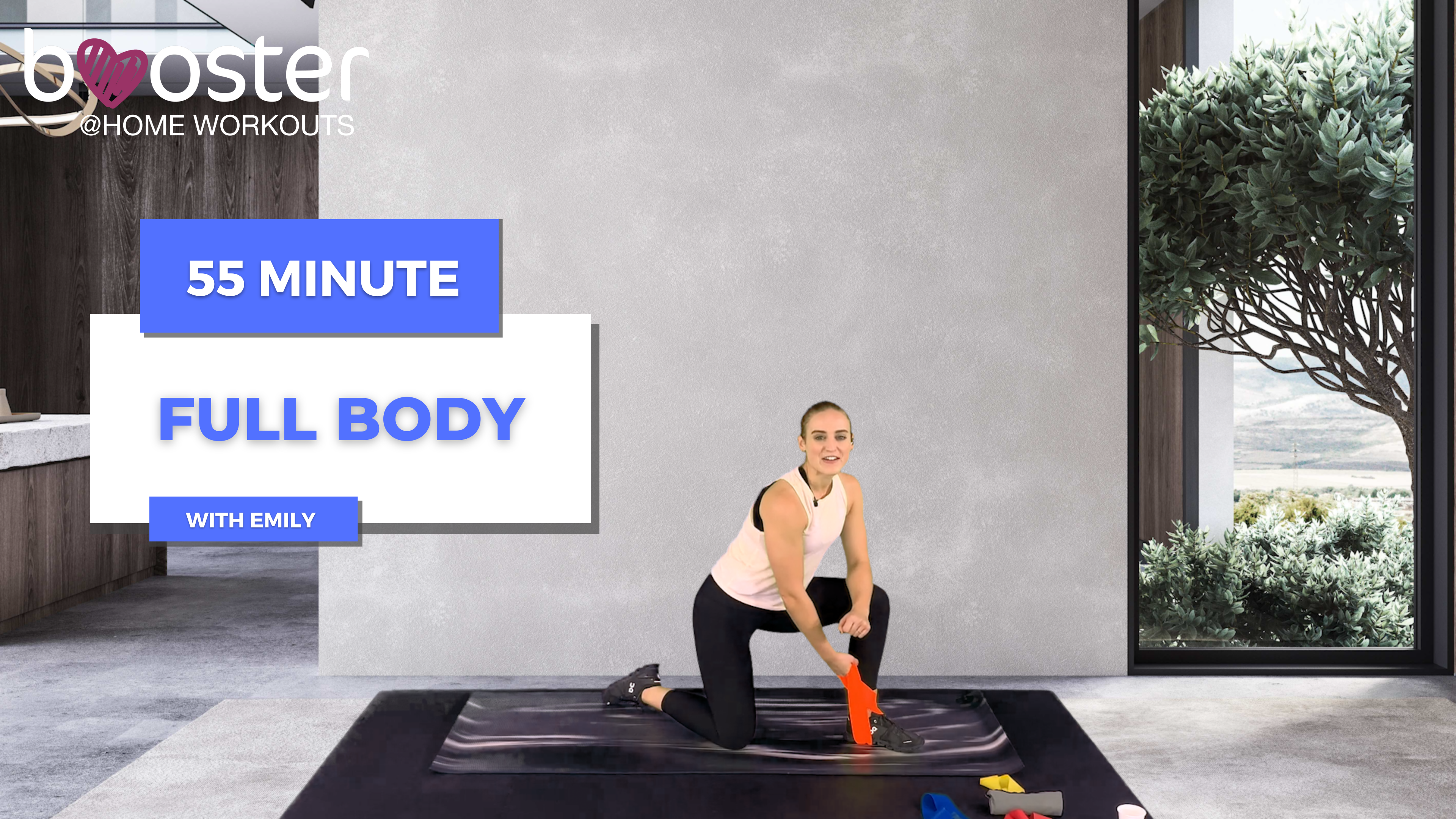 55' full body training in a modern flat in Singapore