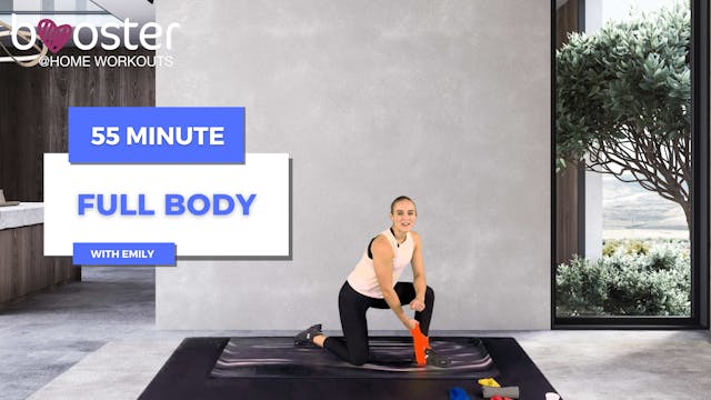 55' full body training in a modern fl...