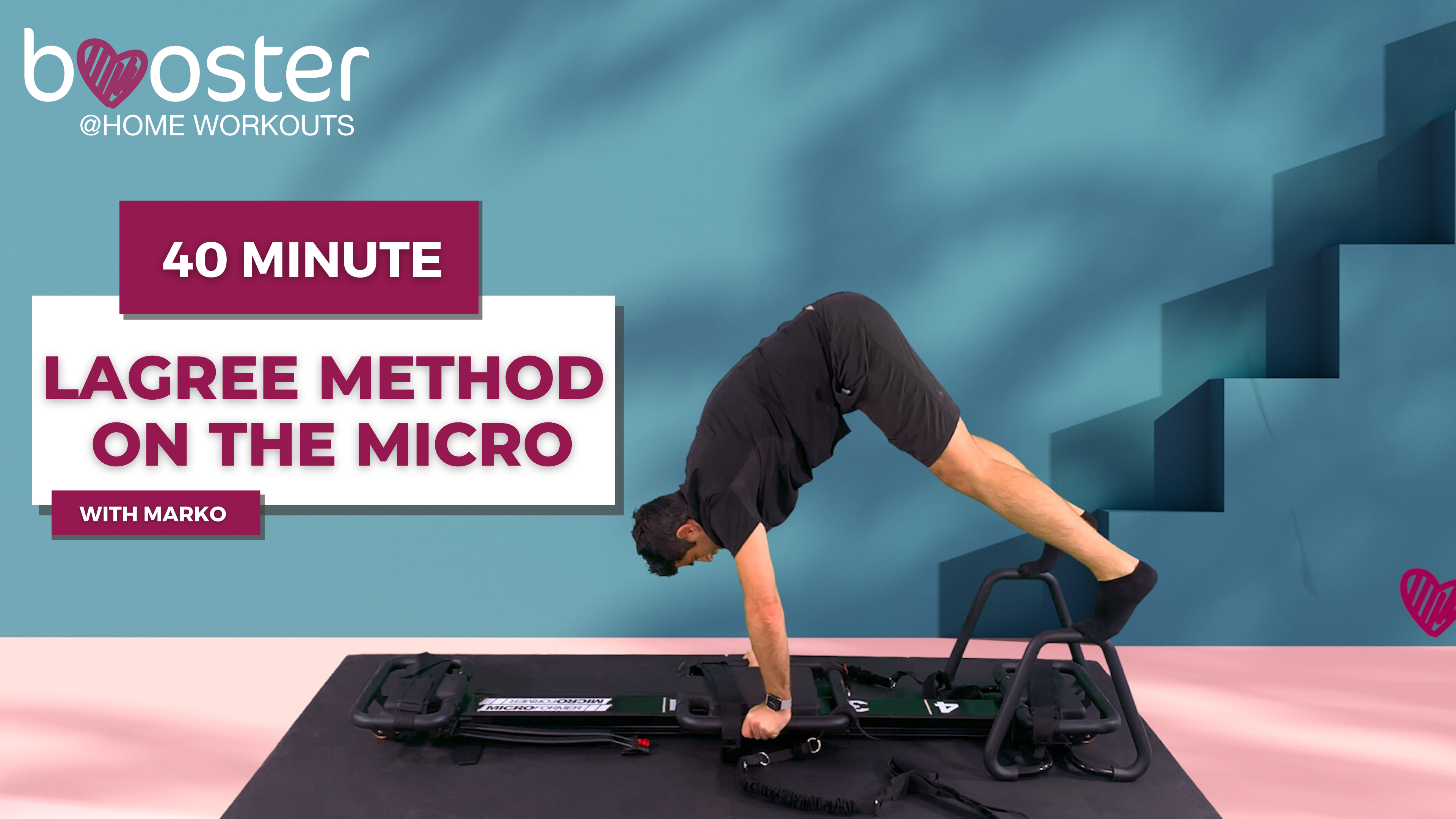 40' Full Body with the Micro next to the blue staircase