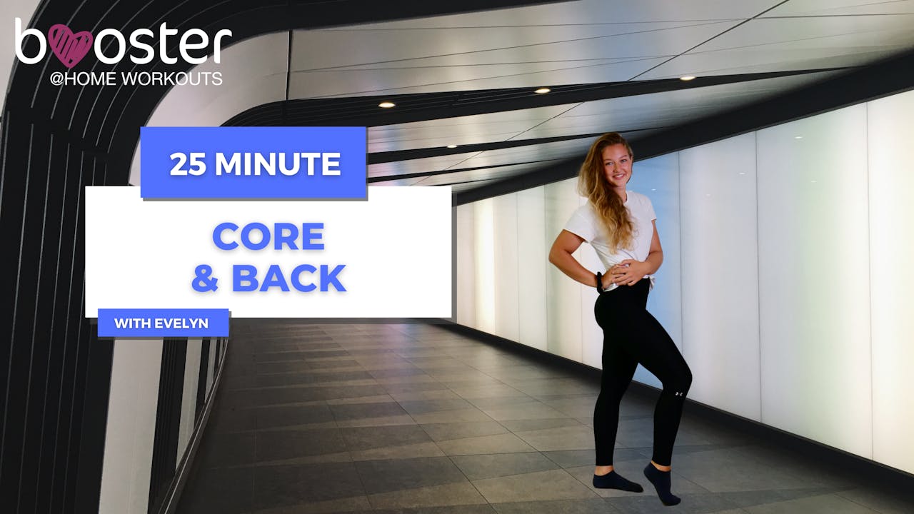 25' core and back training, St Pancras station, London - Functional Training  - booster @home