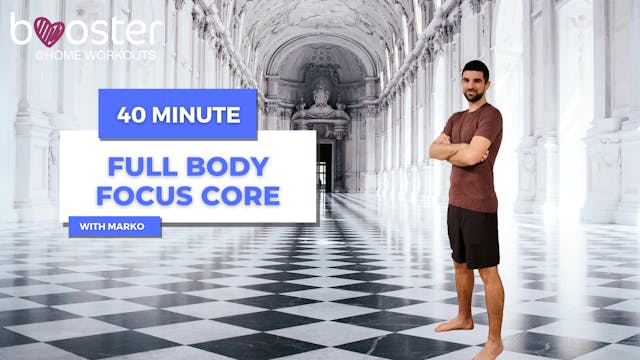 40' Full Body Training, Veneria Reale palace Turin