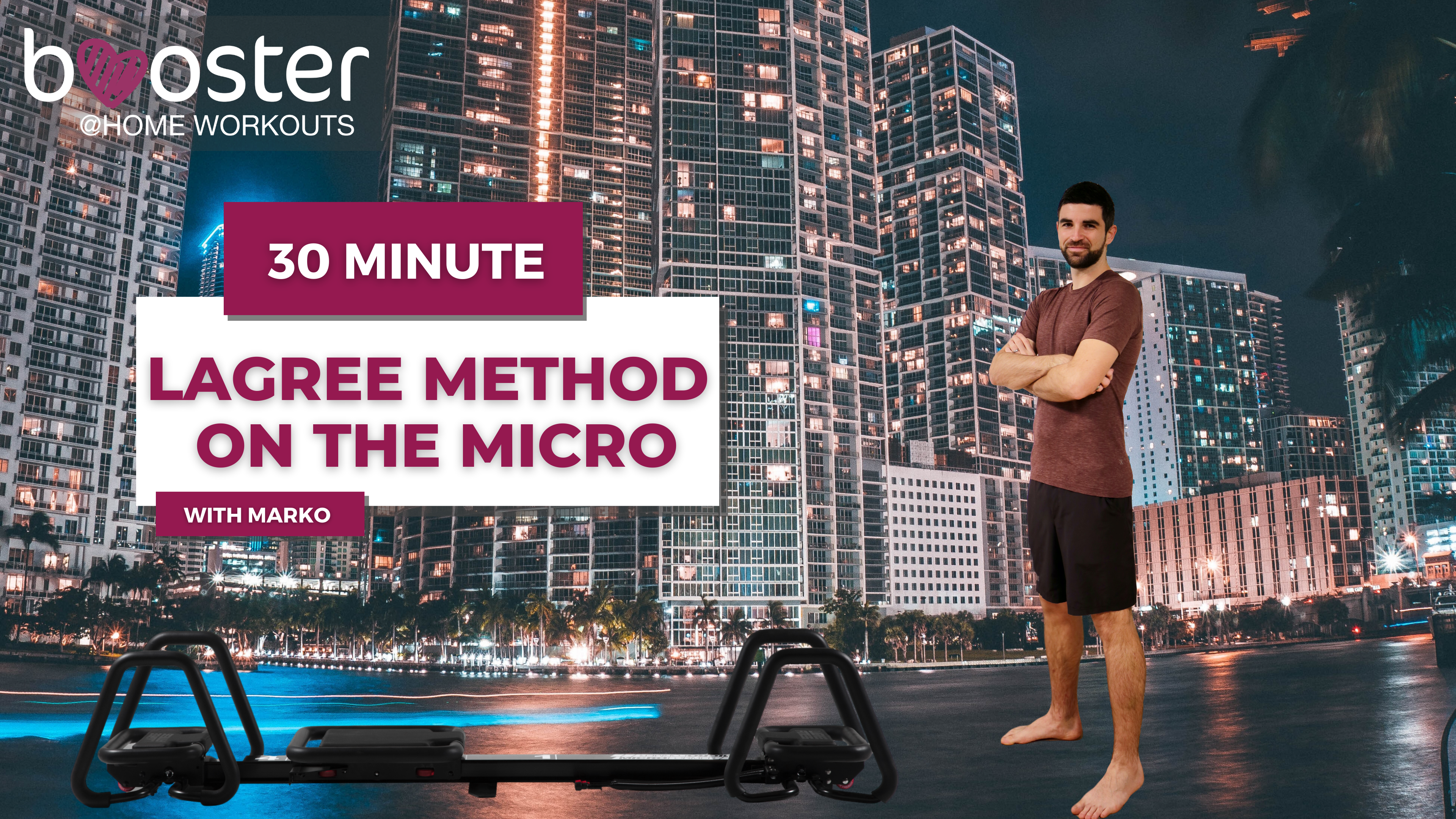 30' Lagree on the Micro at Central Park, Ho Chi Minh, Vietnam