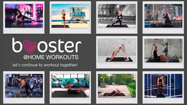 booster @home workouts