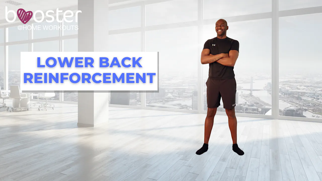 booster series - lower back reinforcement program - booster @home